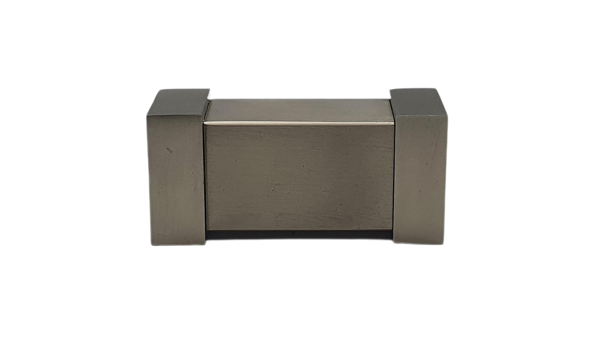 Terminal filo d 30 mm cromo mate