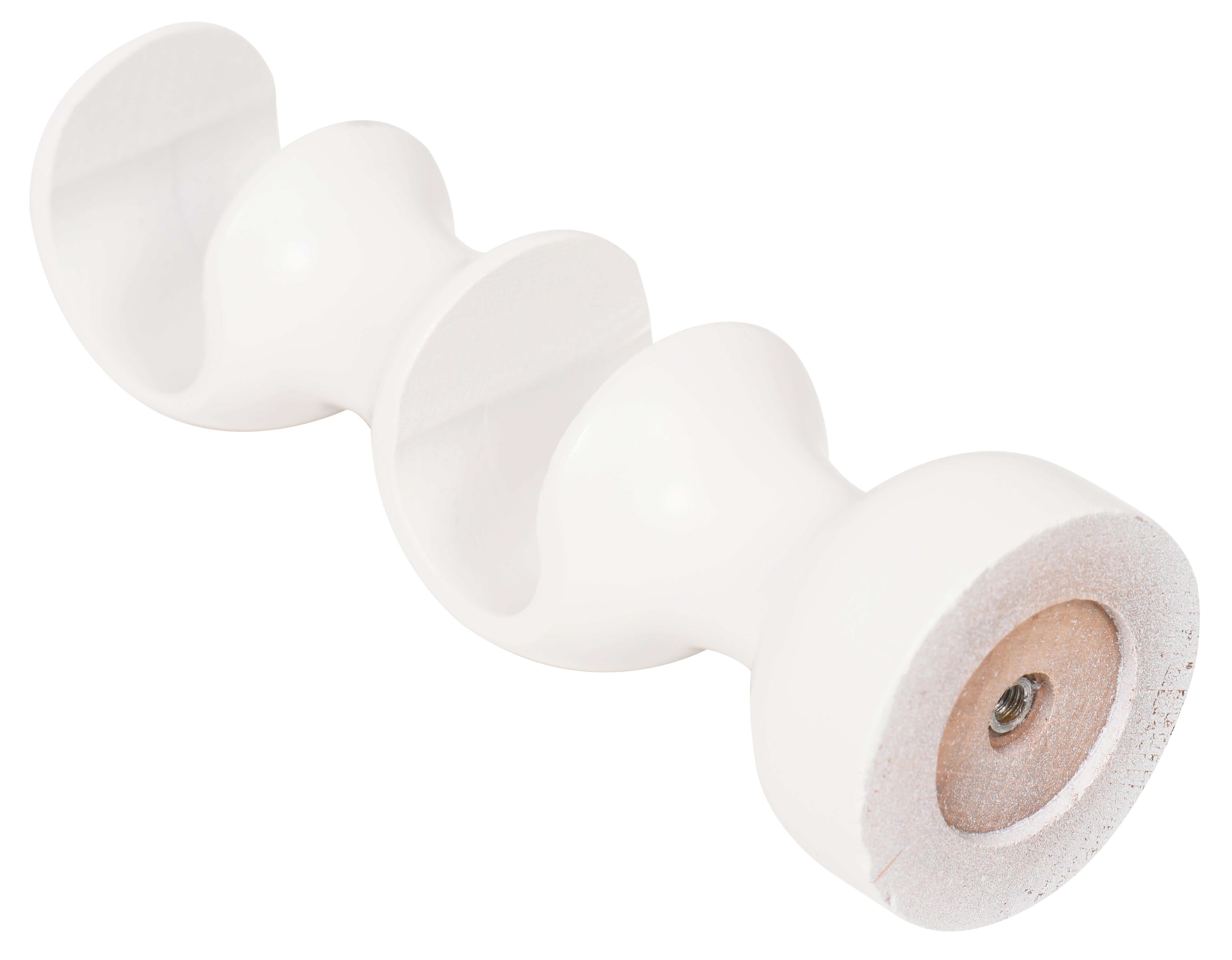 Suporte duplo aberto INSPIRE D28/28 BRANCO LACADO - 4