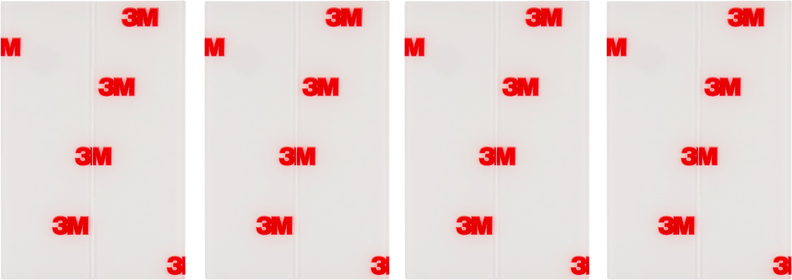 Fissaggio adesivo SCOTCH in acrilico  trasparente H76 X L25 mm  portata max 4 Kg, 8 pezzi - 5