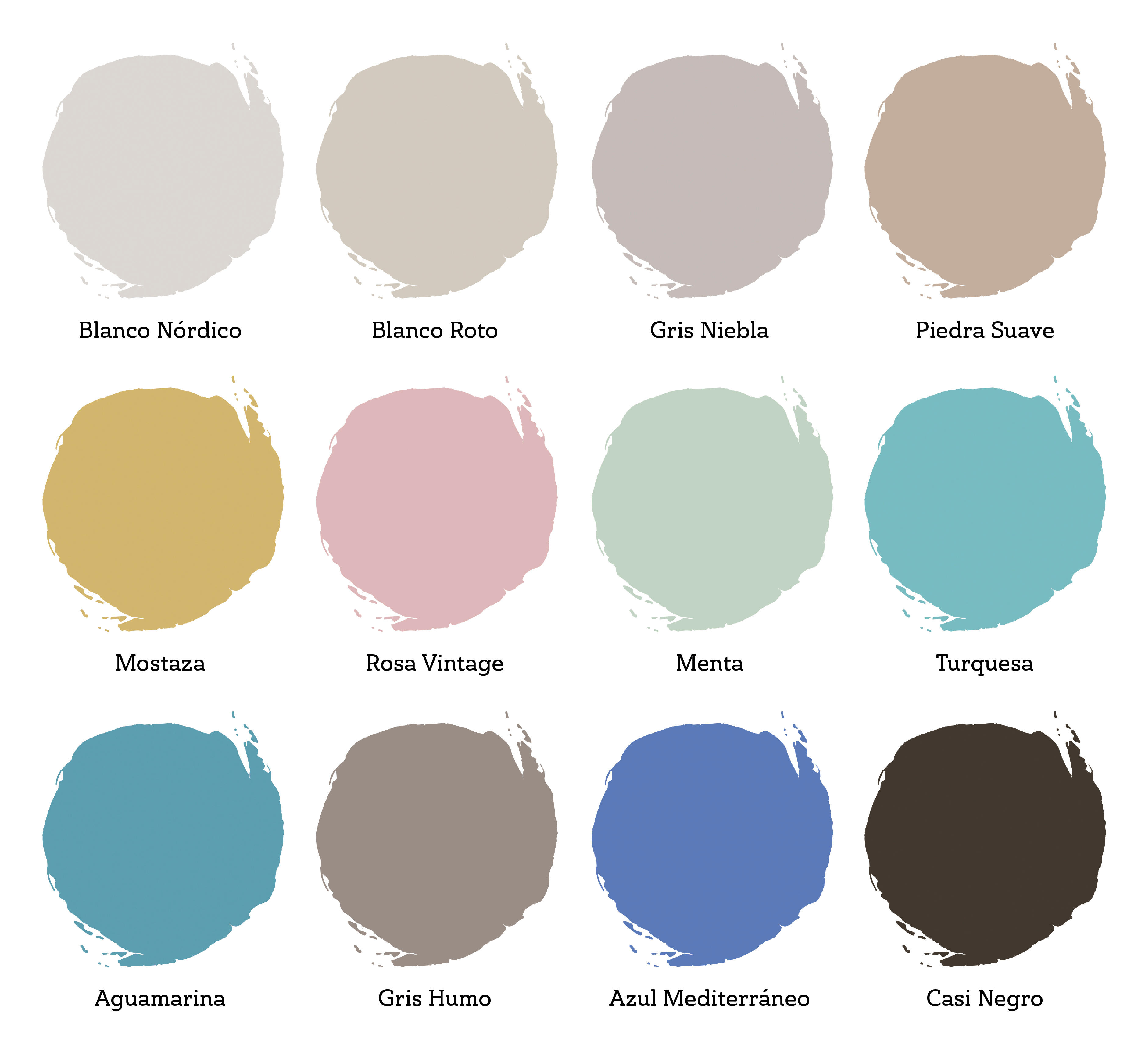 Pintura efecto tiza TCOLORS 175ml marrón piedra - 3