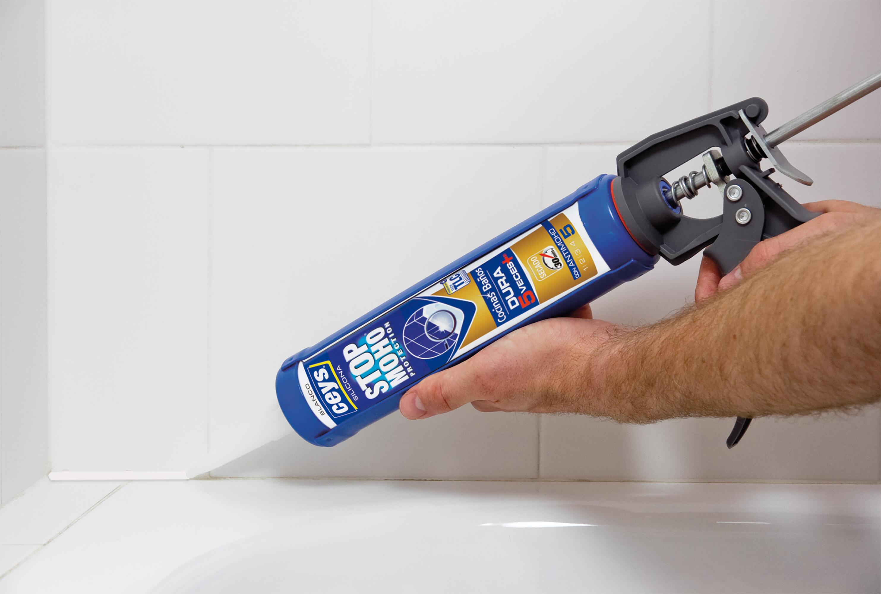 Silicone cozinhas e casa de banho 280 ml transparente Stop Mofo Express Ceys - 8