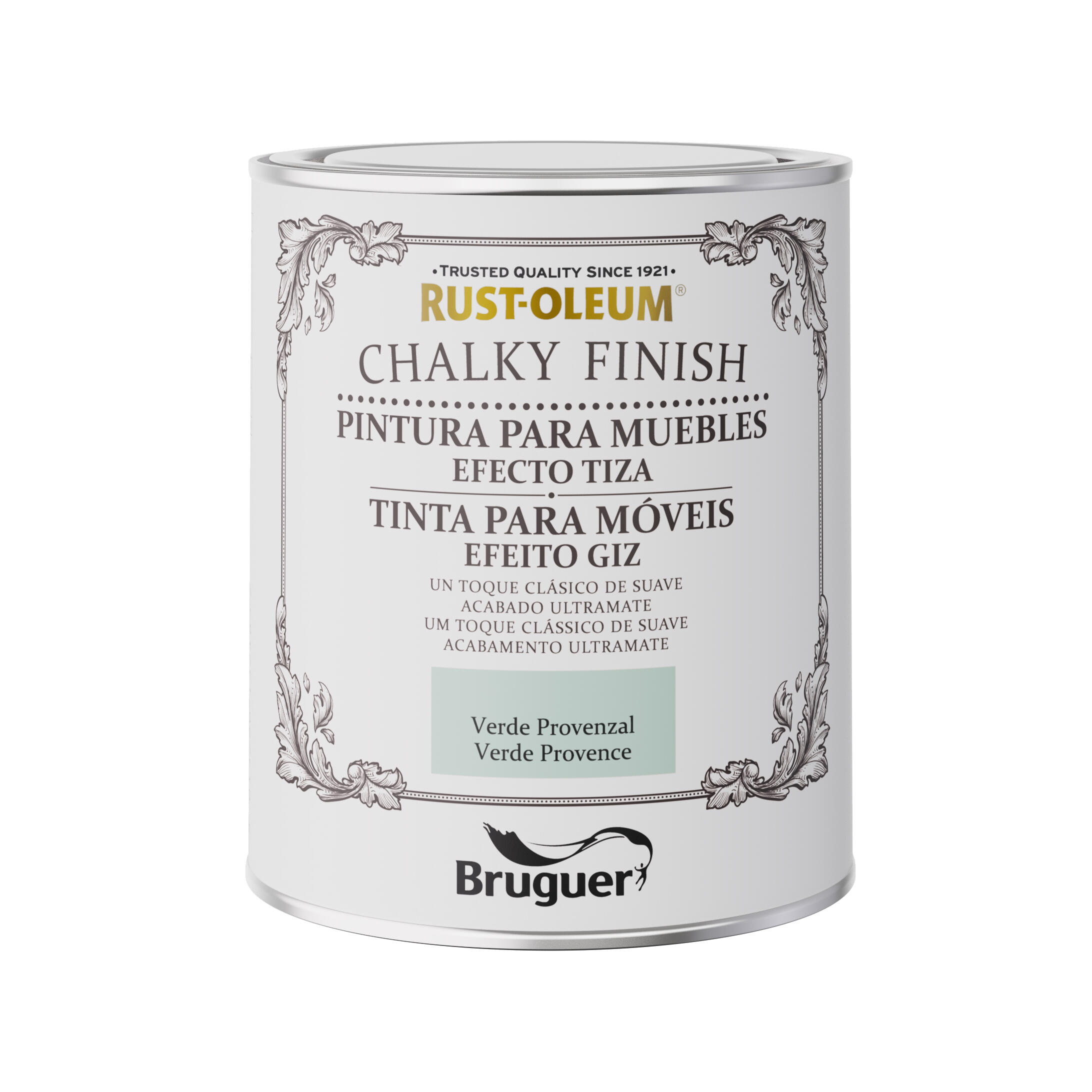 Pintura a la tiza CHALKY FINISH RUST-OLEUM 750 ml verde provenzal - 2