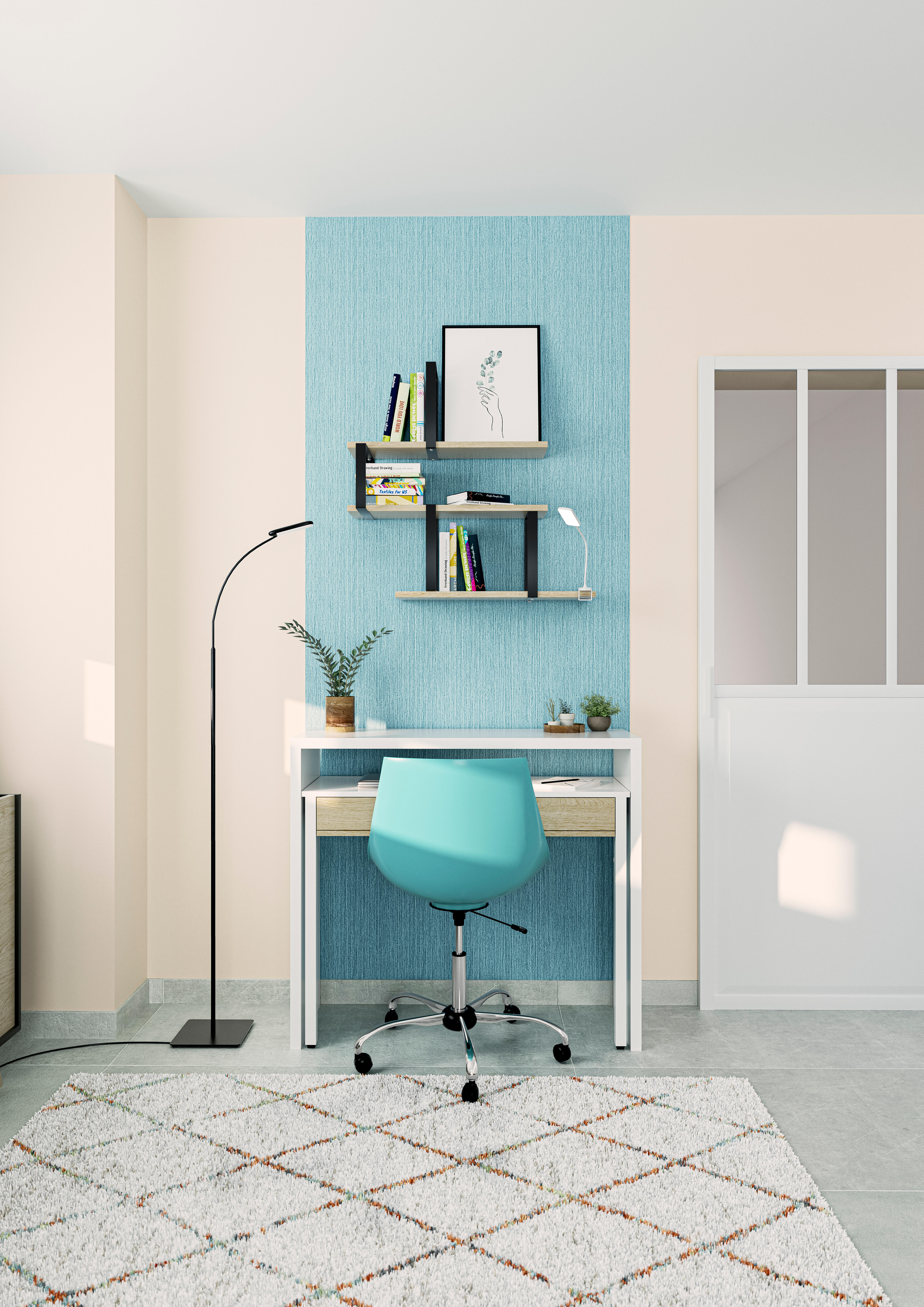 Pintura de interior Salud Activa CPP color blanco roto mate 4L para paredes y techos - 5