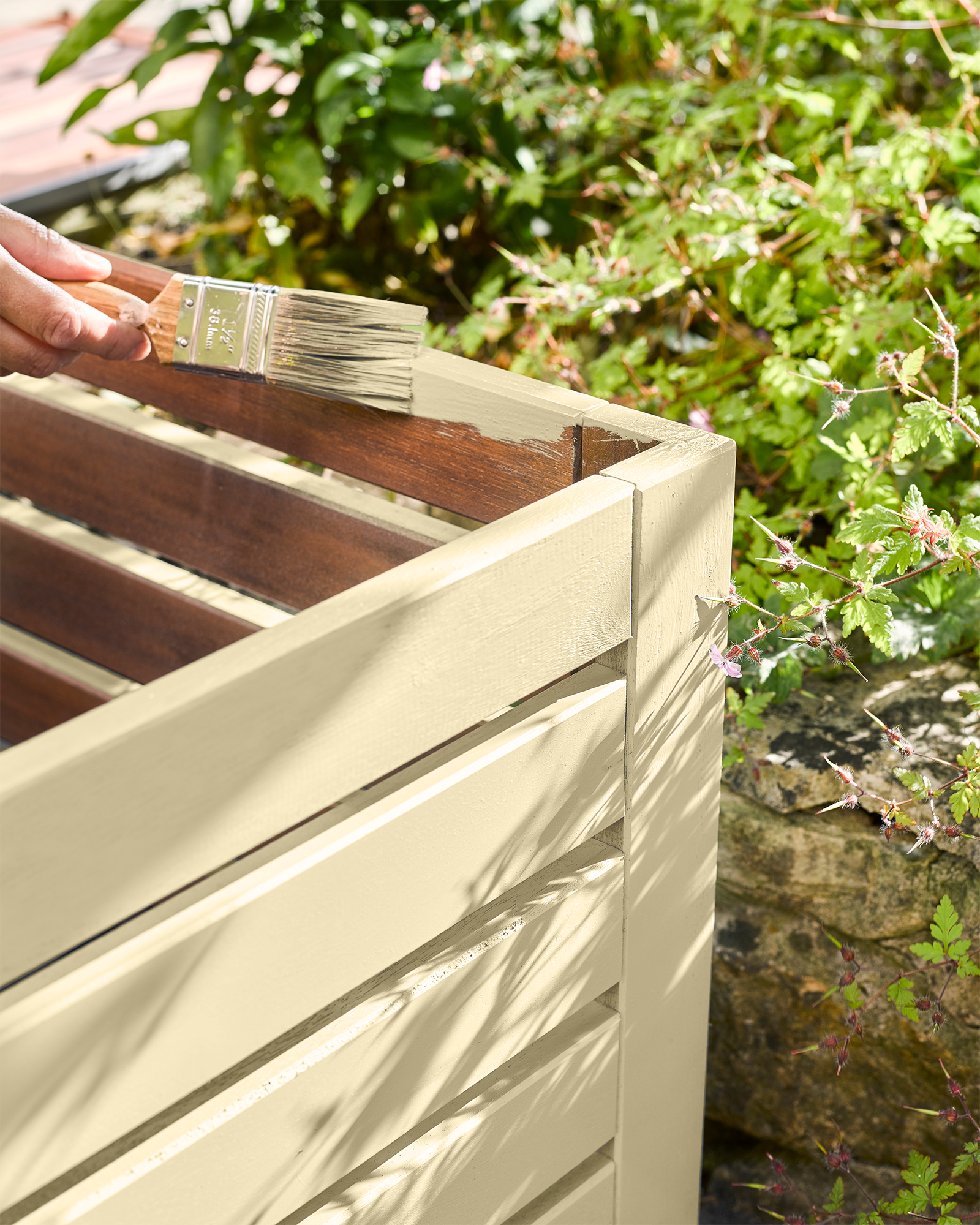 Pintura a la tiza spray CHALKY FINISH RUST-OLEUM 400 ml crema - 6