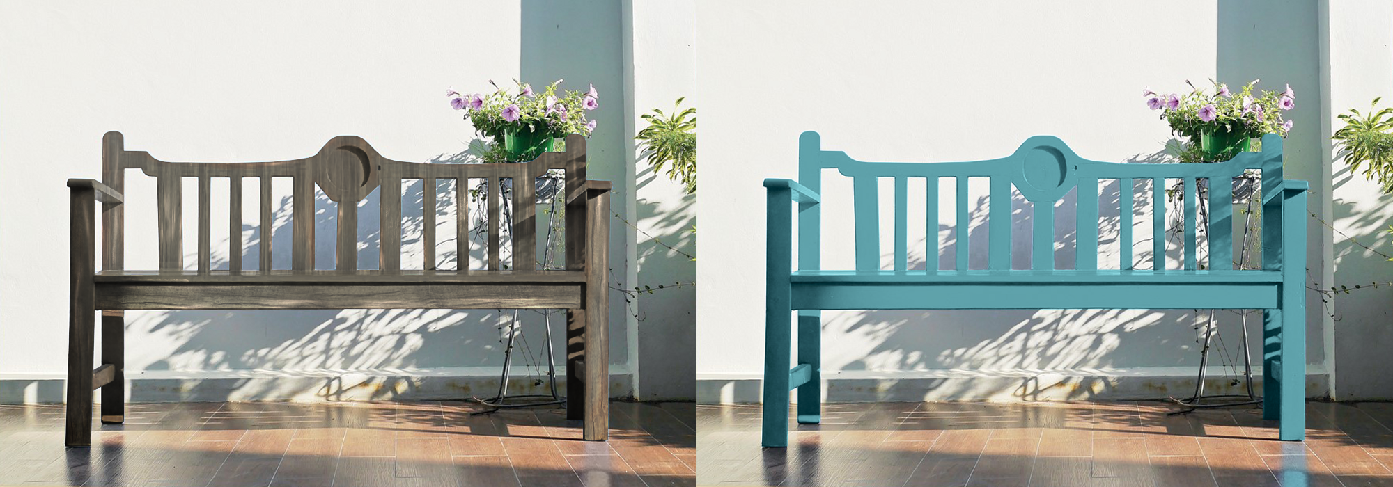 Pintura a la tiza CHALKY FINISH RUST-OLEUM exterior 750 ml azul - 5