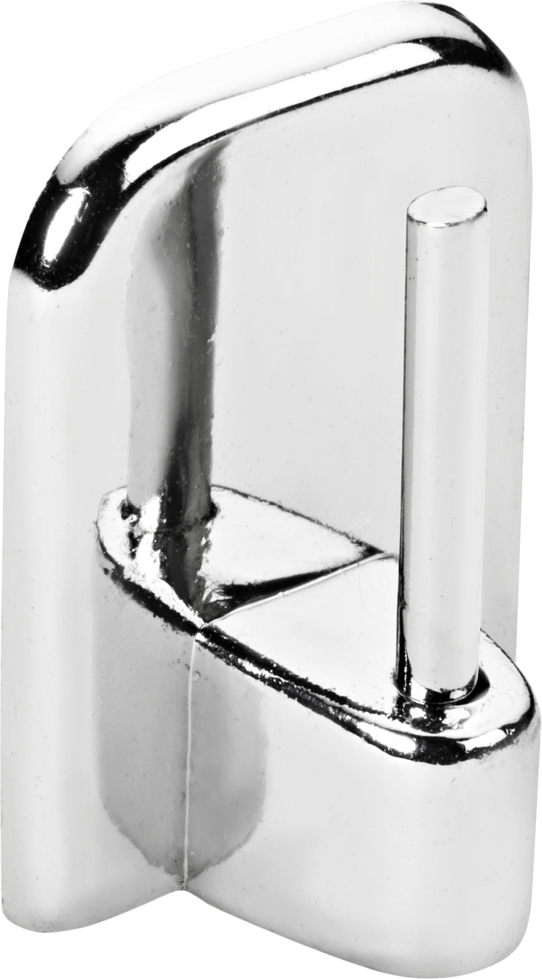 4 soportes adhesivos para portavisillos plata