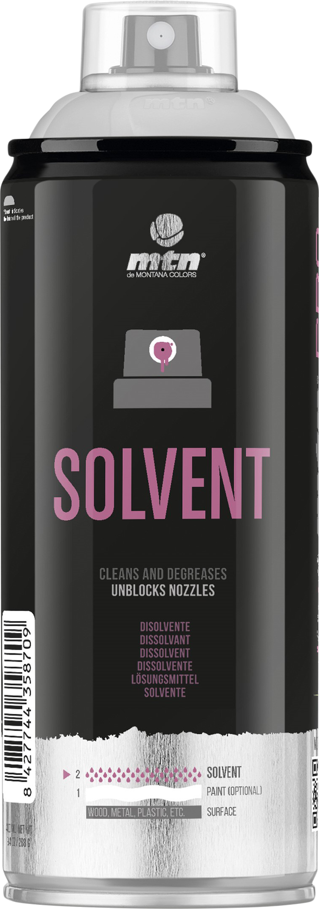 Spray disolvente 400 ml Pro MONTANA