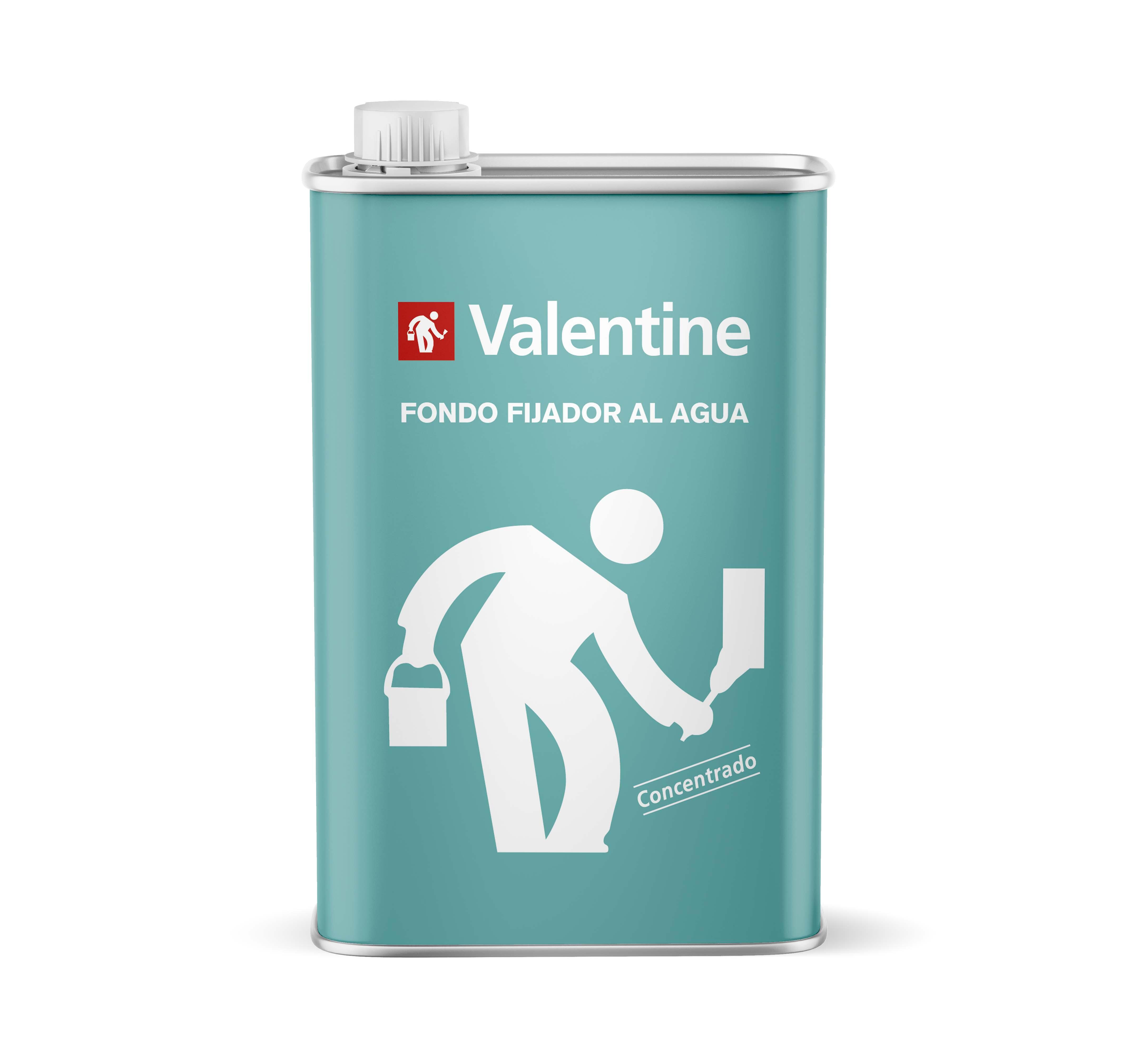 Fondo fijador al agua valentine 750ml incoloro