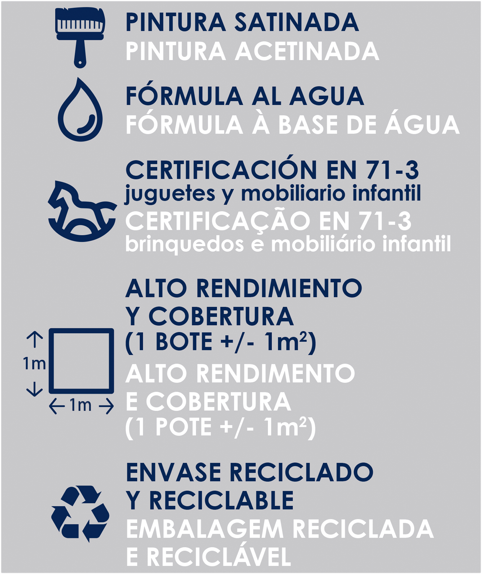 Pintura satinada La Pajarita 75ml blanco - 3