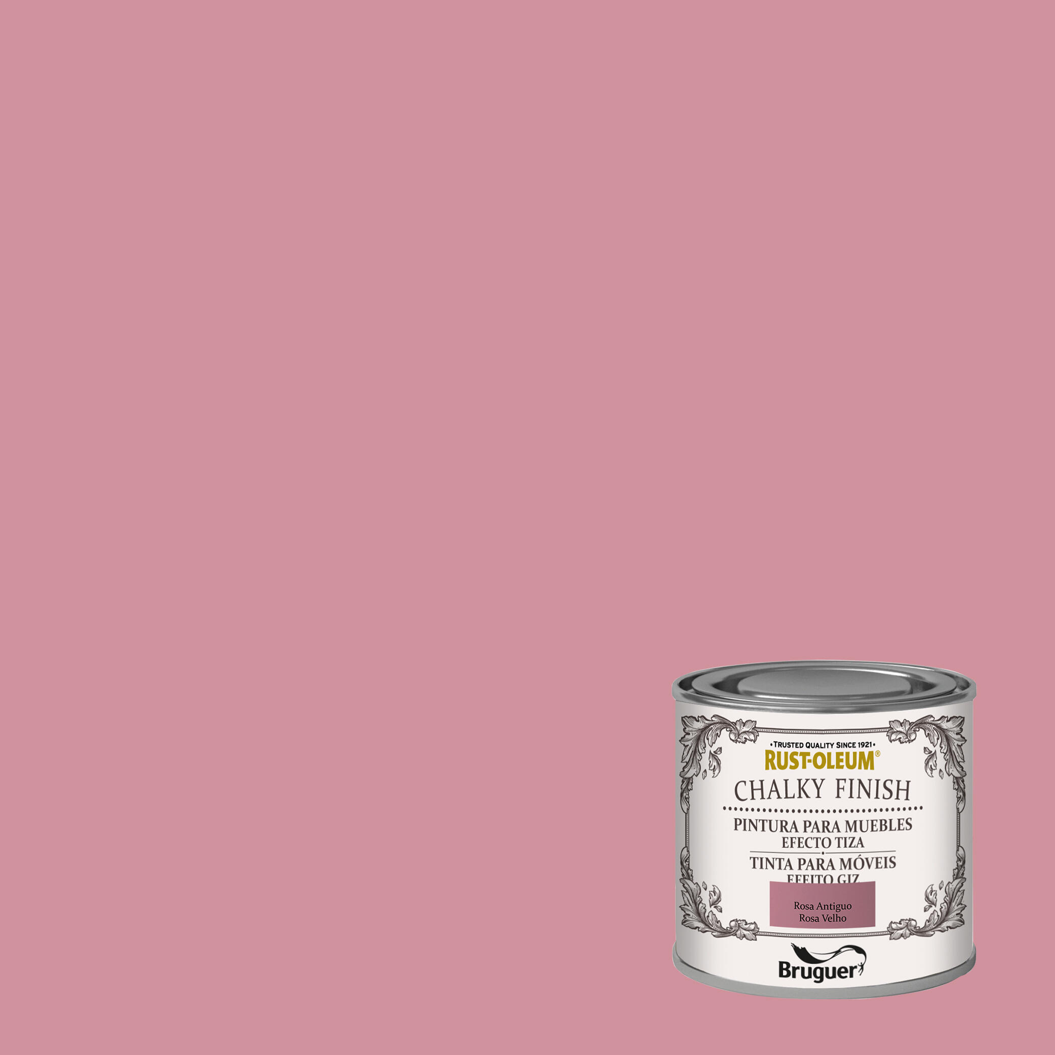 Pintura a la tiza chalky finish rust-oleum 125 ml rosa antiguo