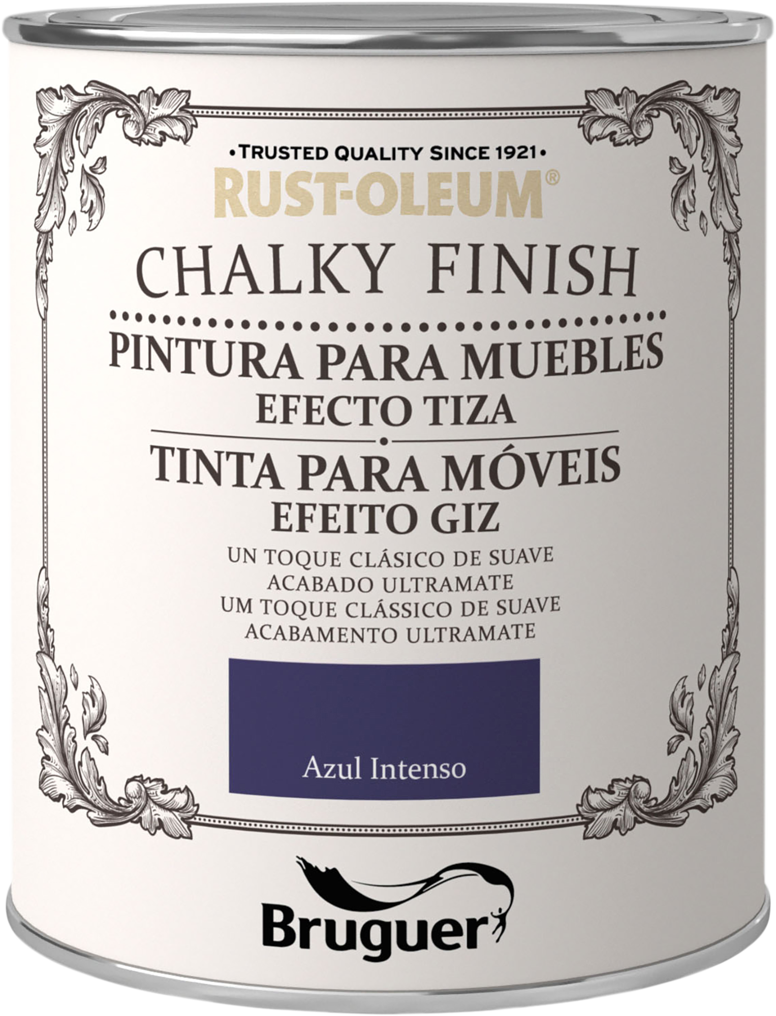 Tinta para móveis CHALKY PAINT 0.75L AZUL INTENSO Rust-Oleum - 2