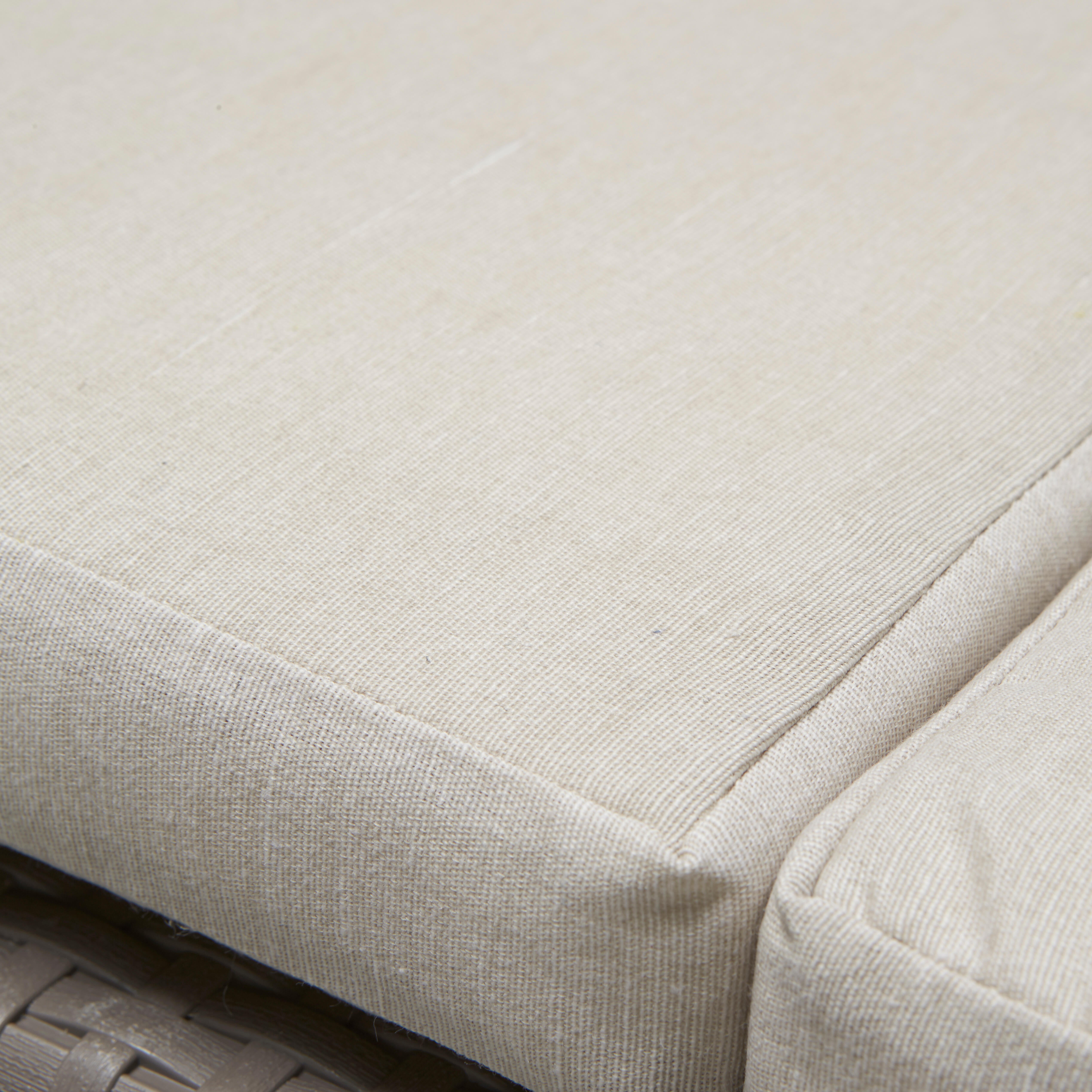 Conjunto relax de 4 lugares em resina bege cappuccino Keter Salemo - 6
