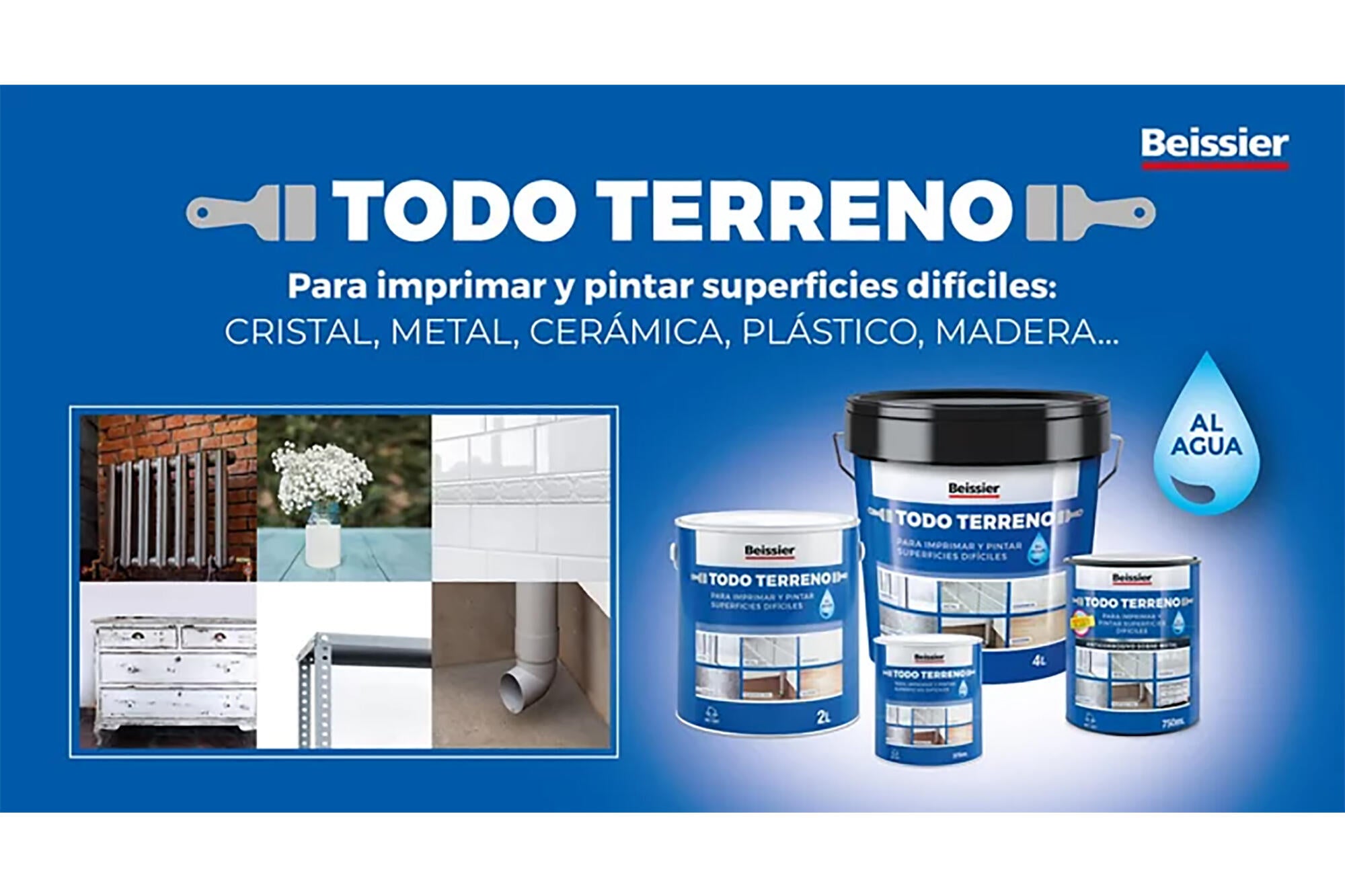 Imprimación TODOTERRENO al agua BEISSIER 2L negro - 4