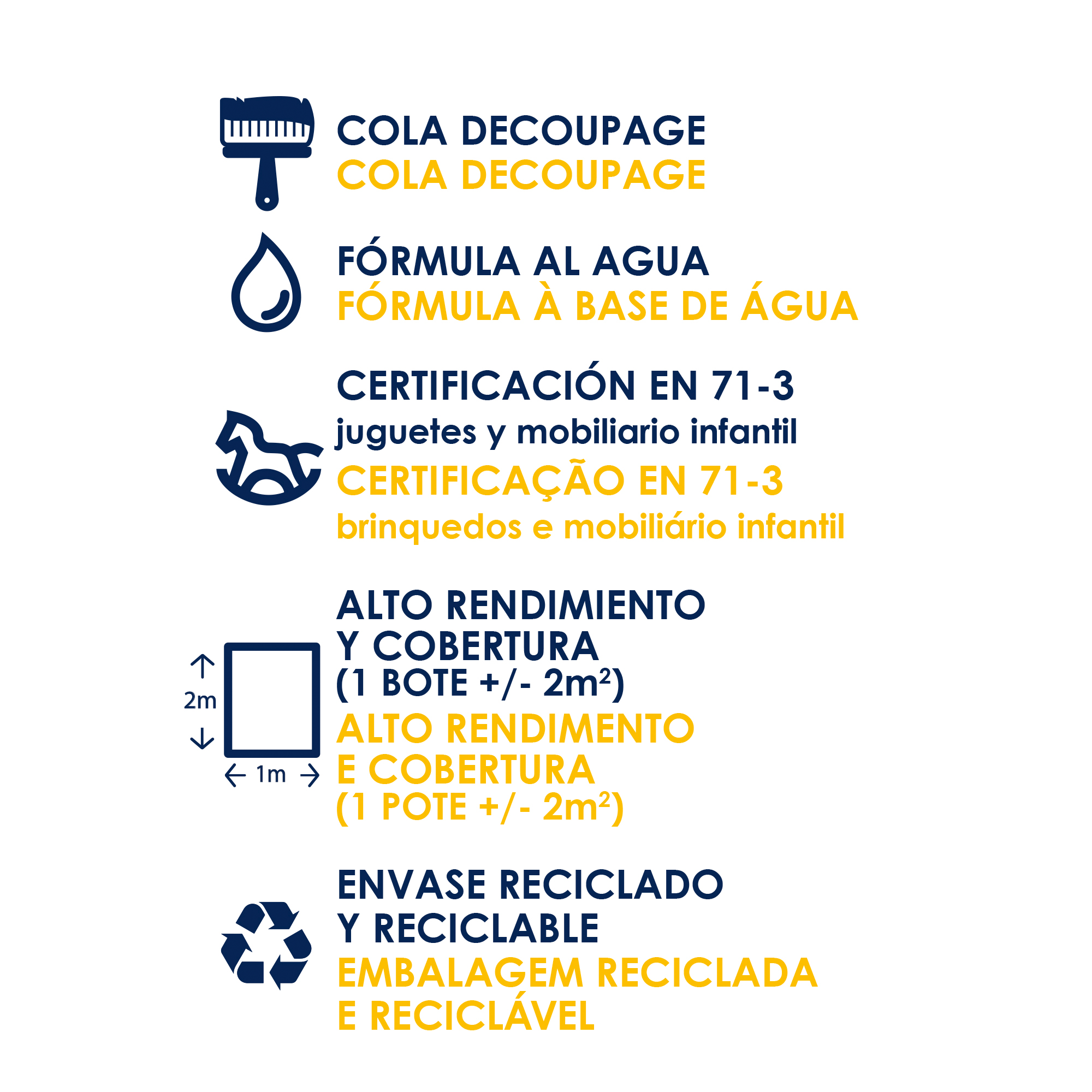 Cola decoupage La Pajarita 250ml - 3