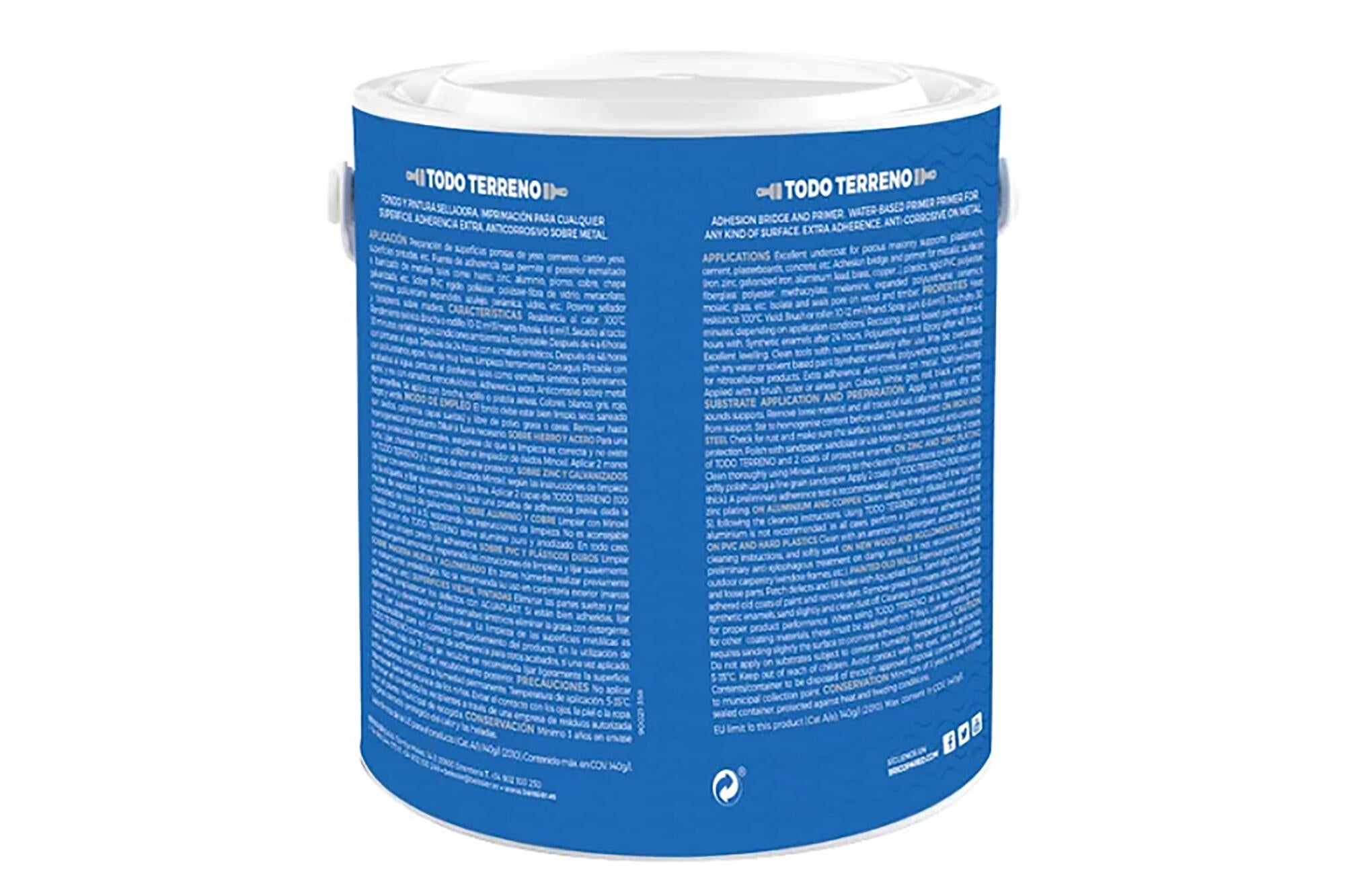 Imprimación TODOTERRENO al agua BEISSIER 2L negro - 5