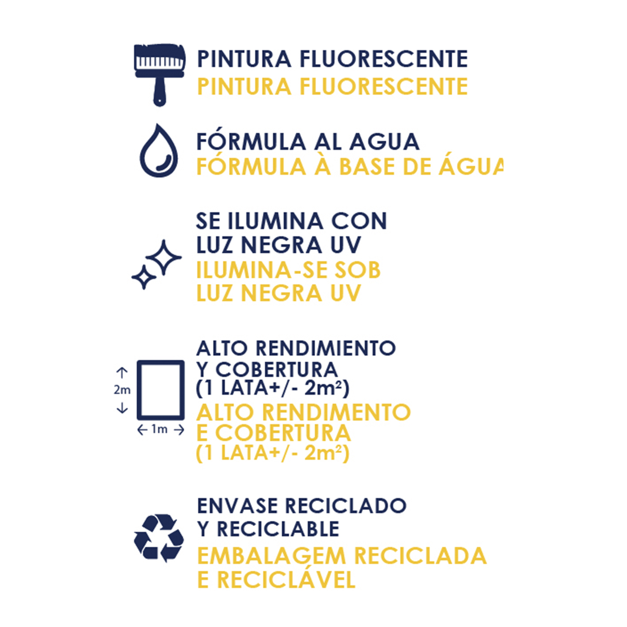 Pintura fluor La Pajarita 250ml blanco - 3