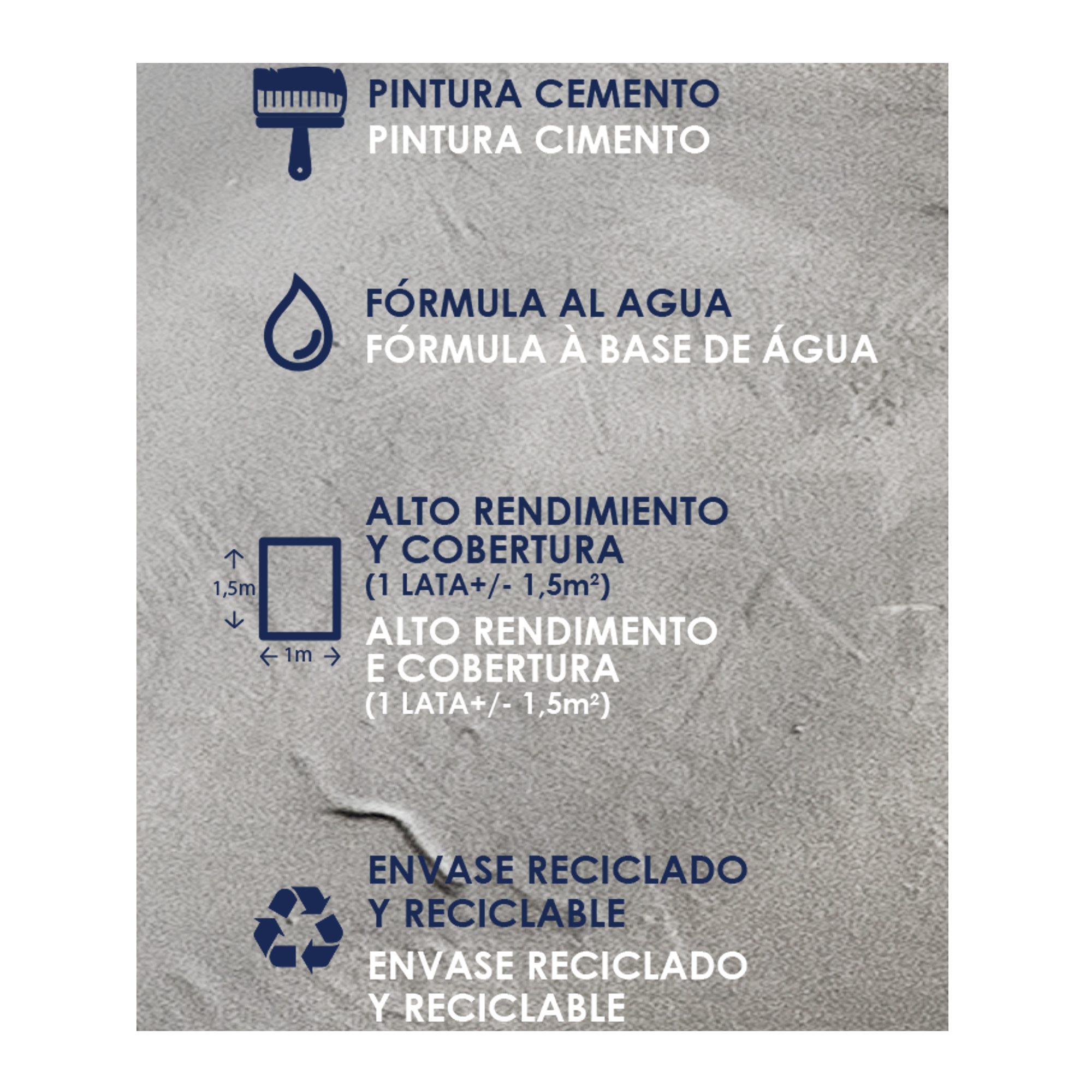 Pintura Cemento La Pajarita 500ml - 4