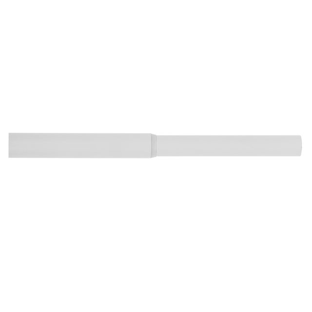 Varão metal extensível Easyfix D28/25cm 1.20-2.10m branco mate