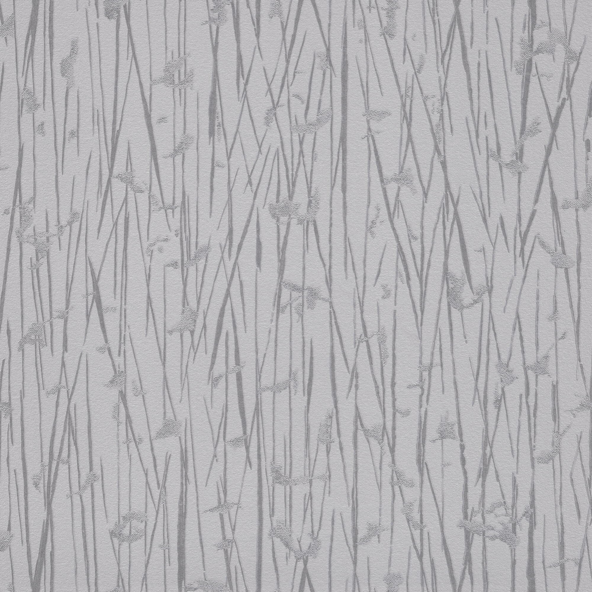 Papel pintado vinilo aplicación cola en pared Naturaleza Efecto bambú 8241 gris  ERISMANN 53cmx10m lavable - 2
