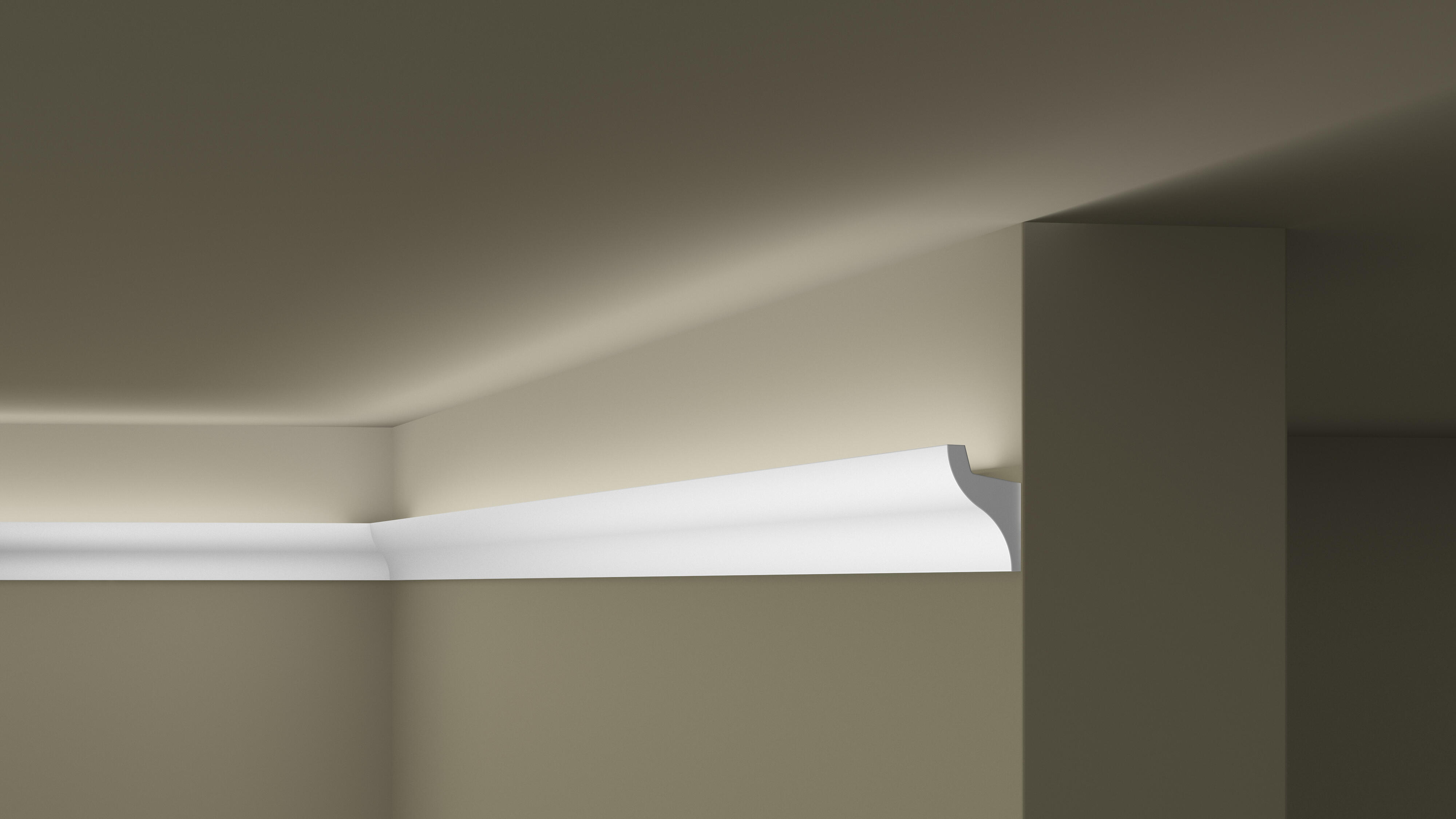 Cornisa Luz indirecta HDPS (techo)WALLSTYL®IL3 50X33X2000 mm - 4