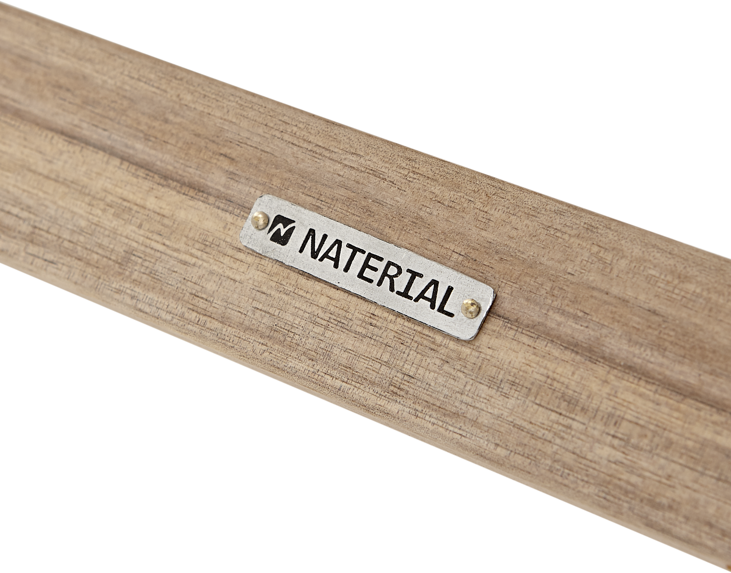 Mesa para balcón plegable de madera Solis de ø90x72 cm - 8