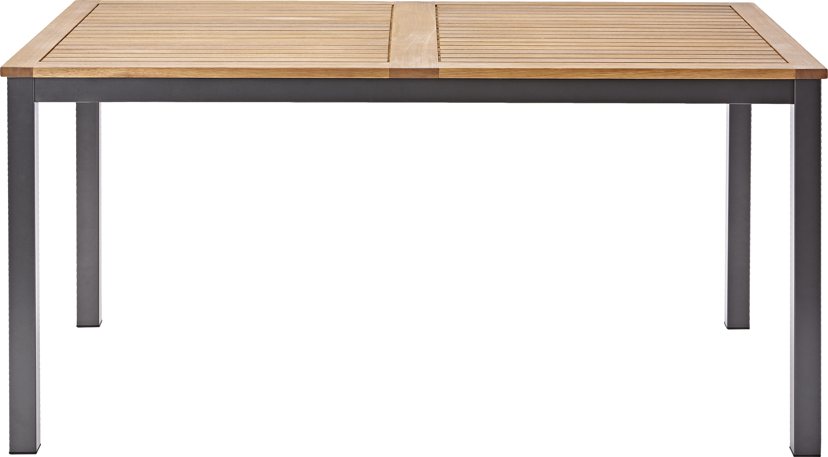 Mesa de jardín de madera Oris de 89x74.6x150 cm - 4