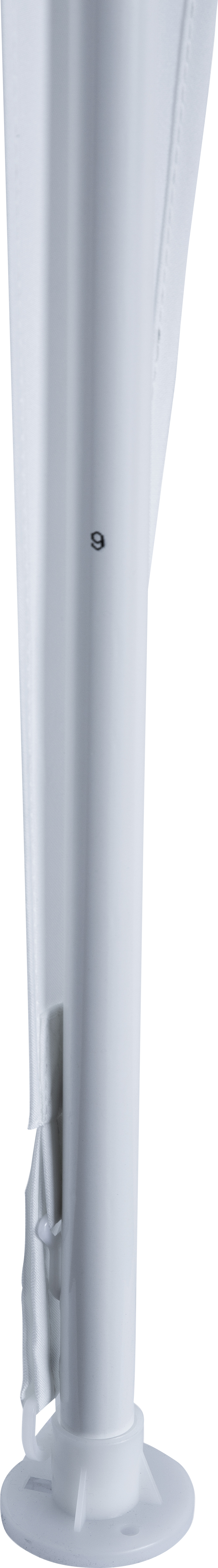 Tenda de metal NATERIAL BASIC PICO BRANCO 3X3M - 6