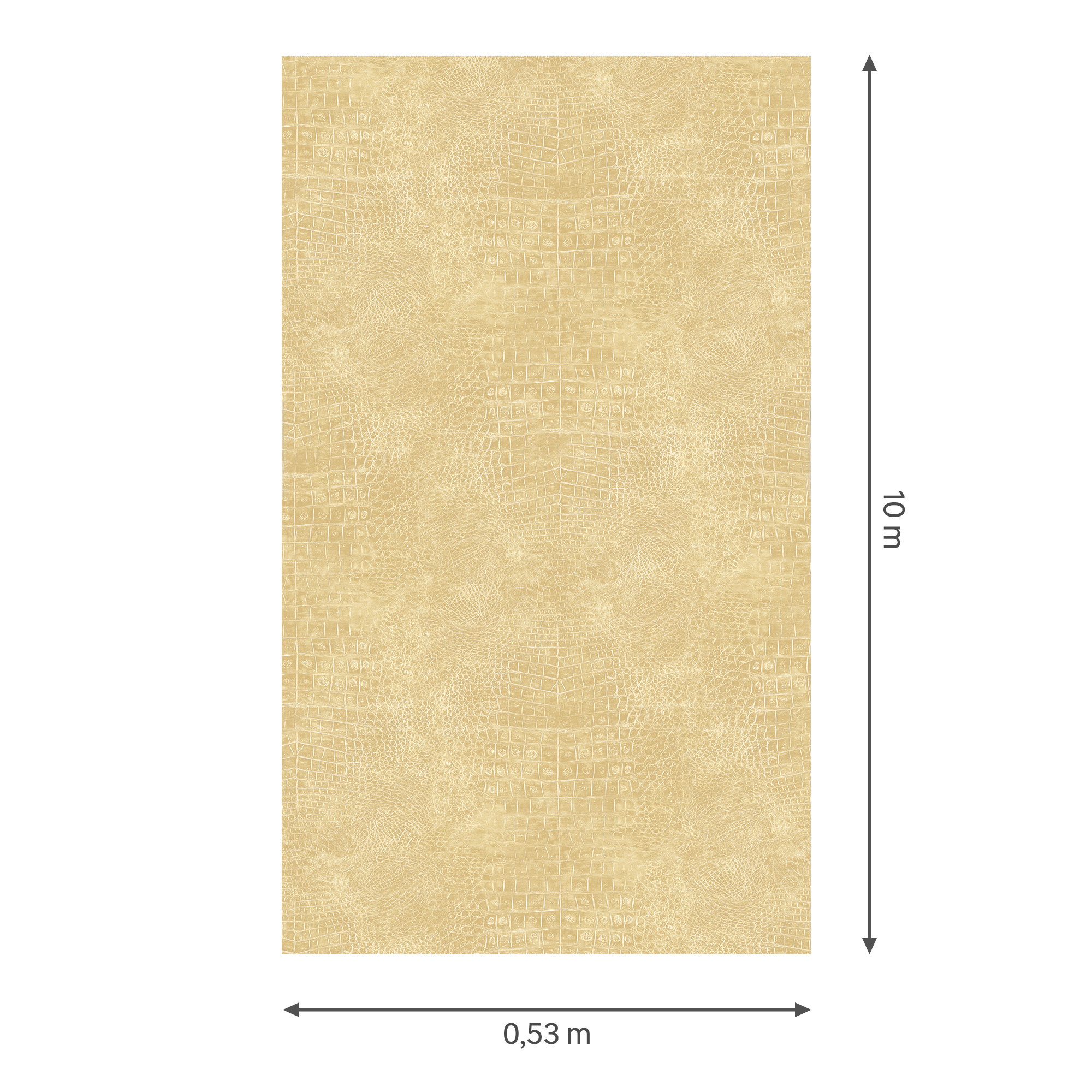 Papel pintado vinilo animales natural g67501 amarillo
