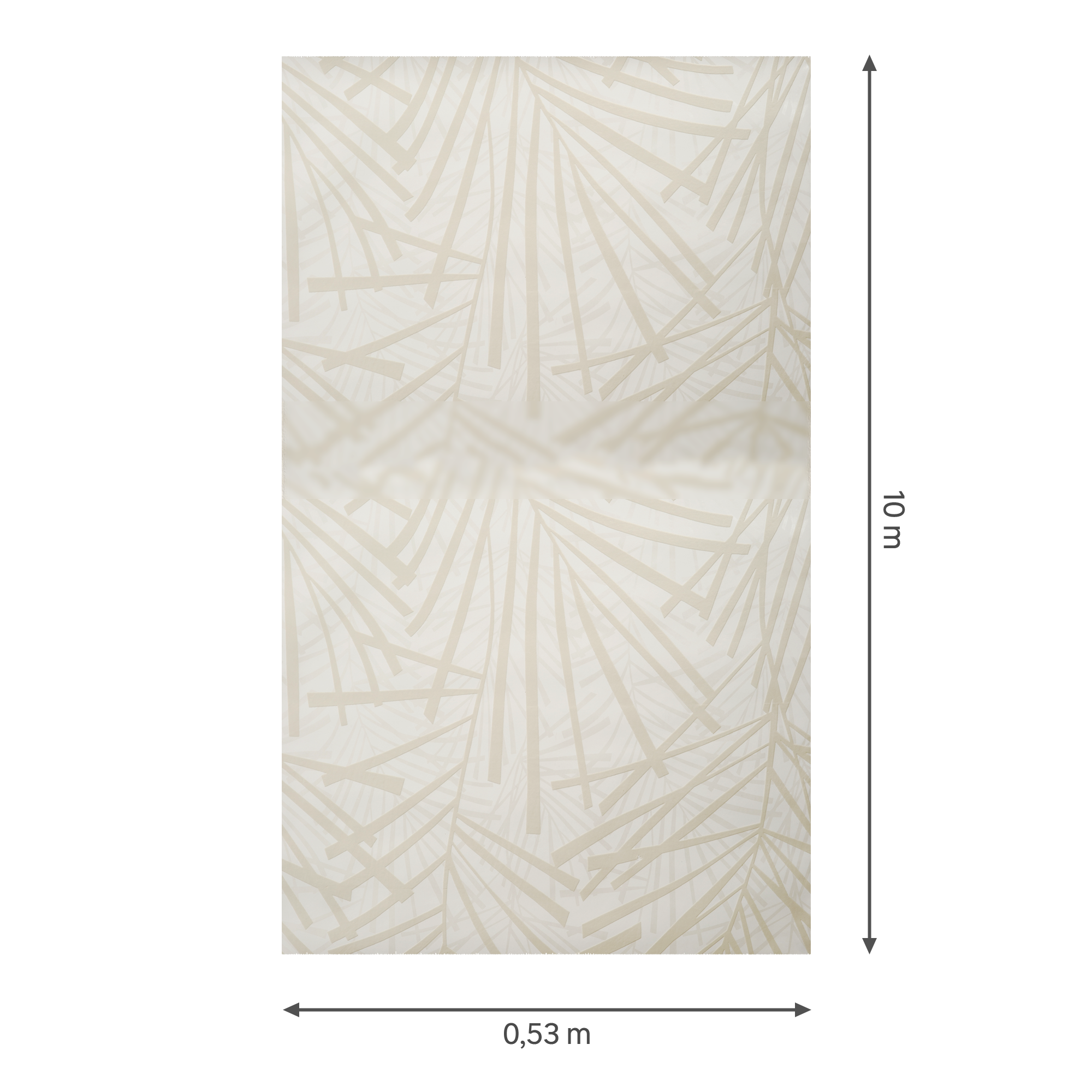 Papel de parede AURA PALME BEGE - 11