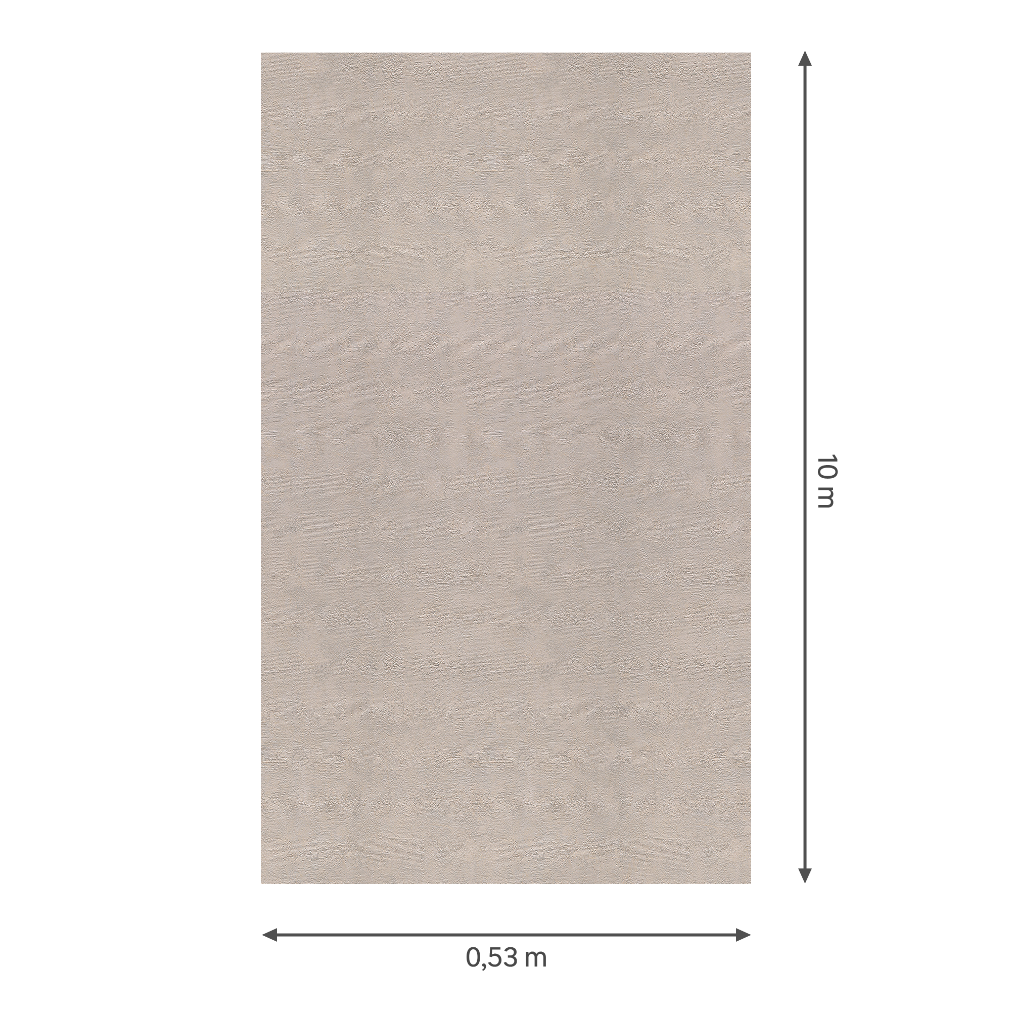 Papel pintado vinilo aplicación cola en pared Imitación material Plaster mat diego trench beige  INSPIRE 53cmx10.05m lavable - 4