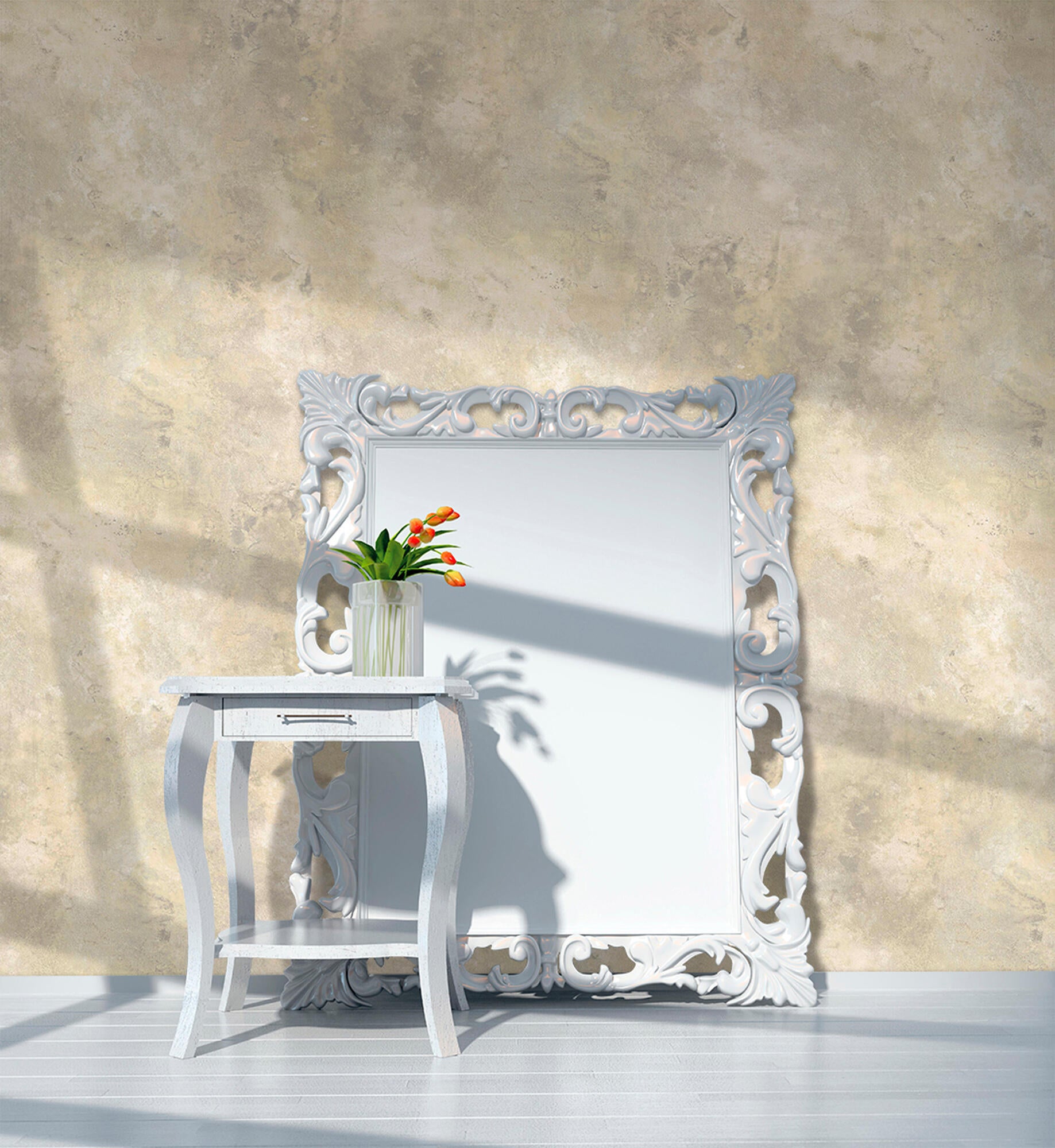 Papel pintado tnt aplicación cola en pared imitación material tnt eco 2054-2 esterilla beige ich 53cmx10m limpìeza con paño húmedo