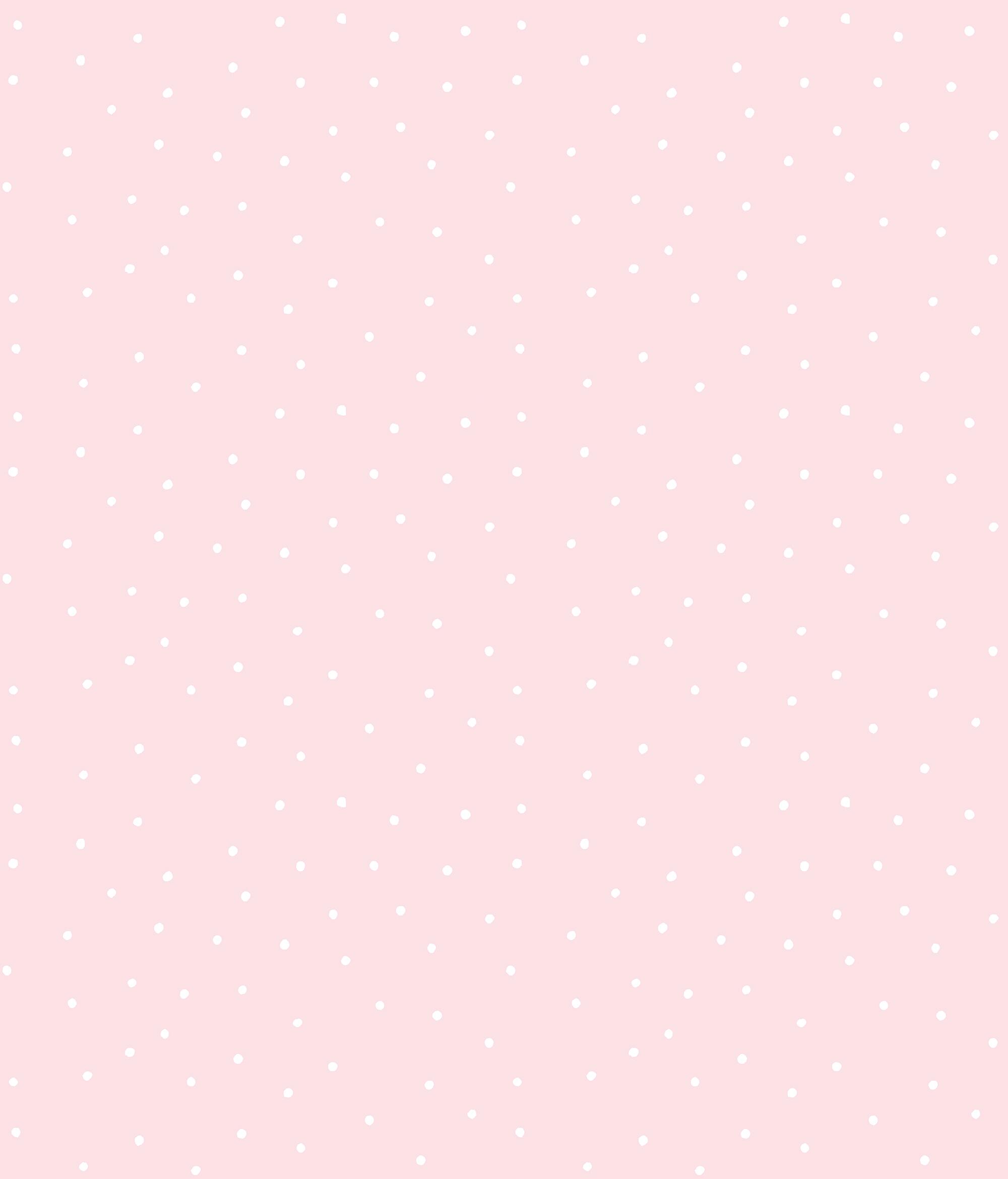Papel pintado papel infantil pippo topos 045929 rosa