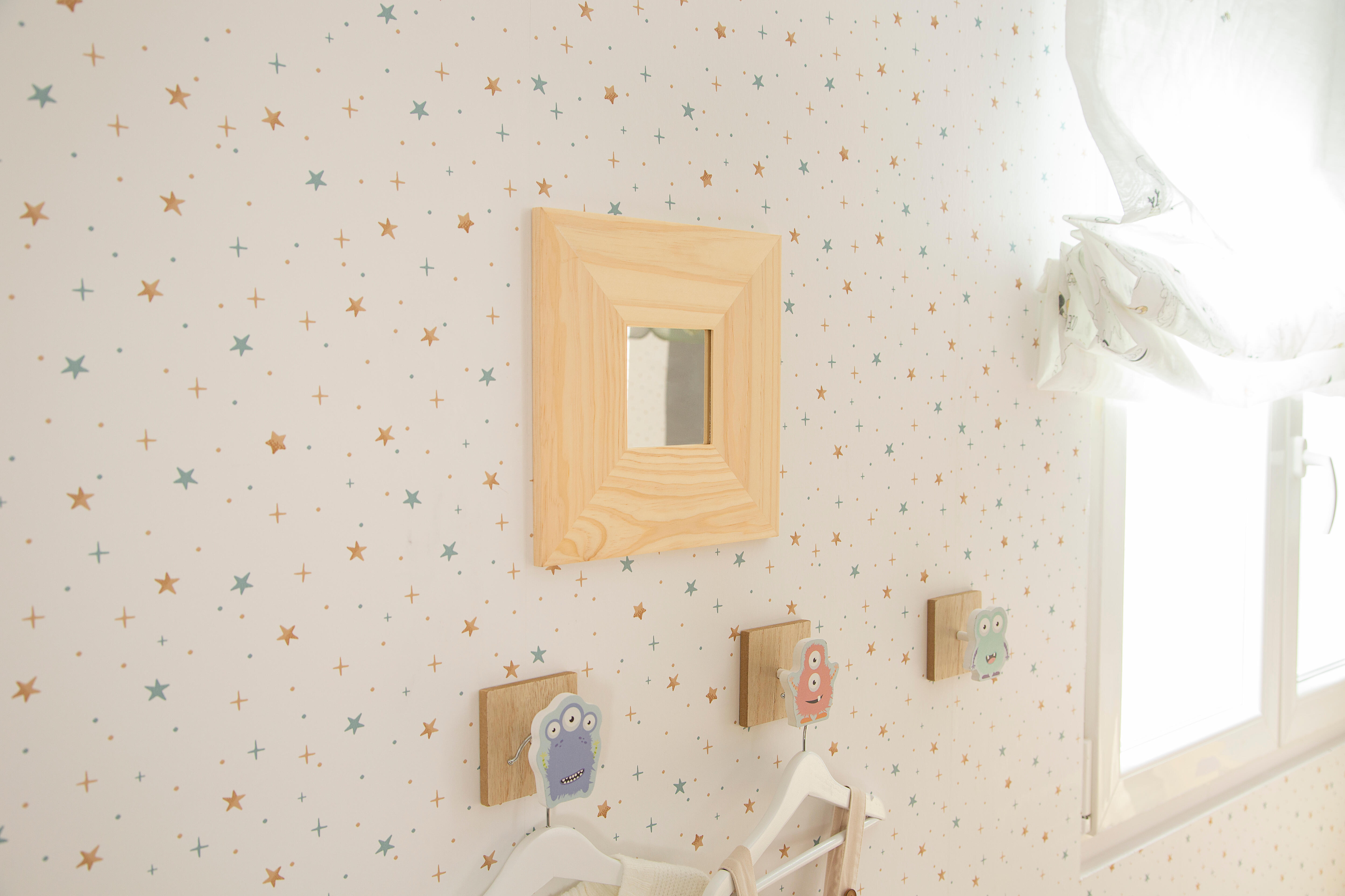 Espelho MADEIRA BRUTA - 18