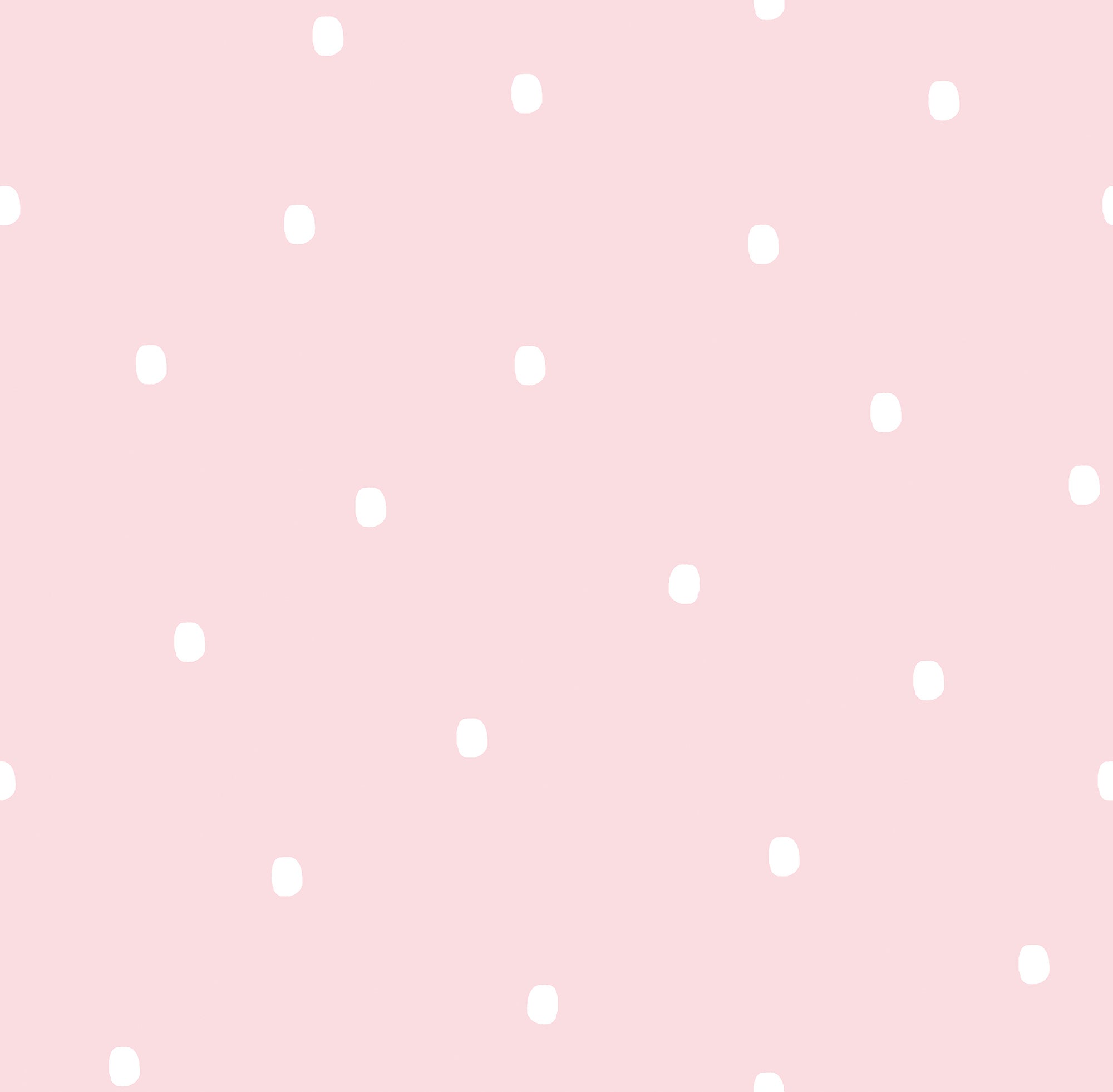 Papel pintado papel infantil pippo topos 046025 rosa