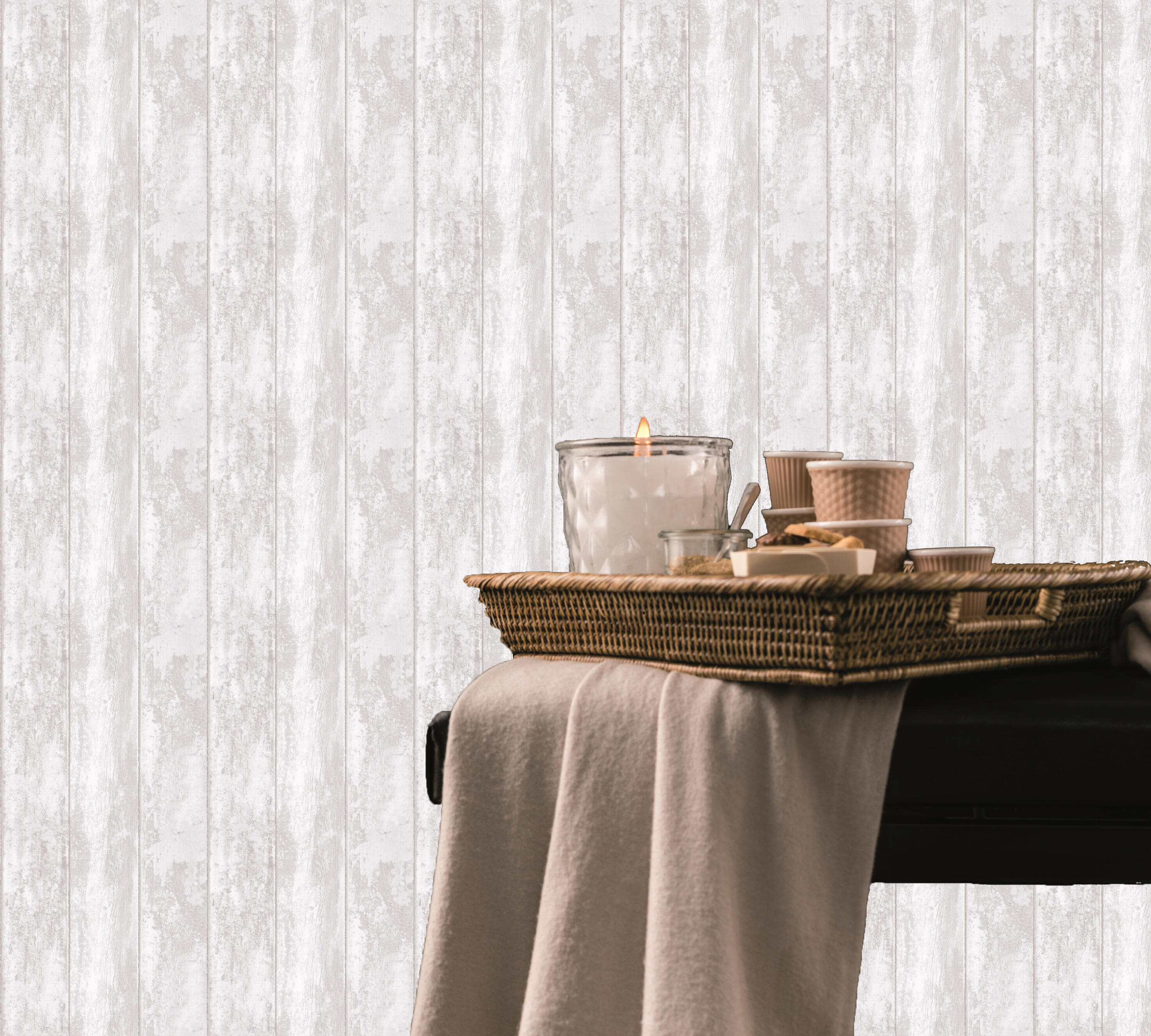 Papel de parede INSPIRE MADEIRA CLARA - 11