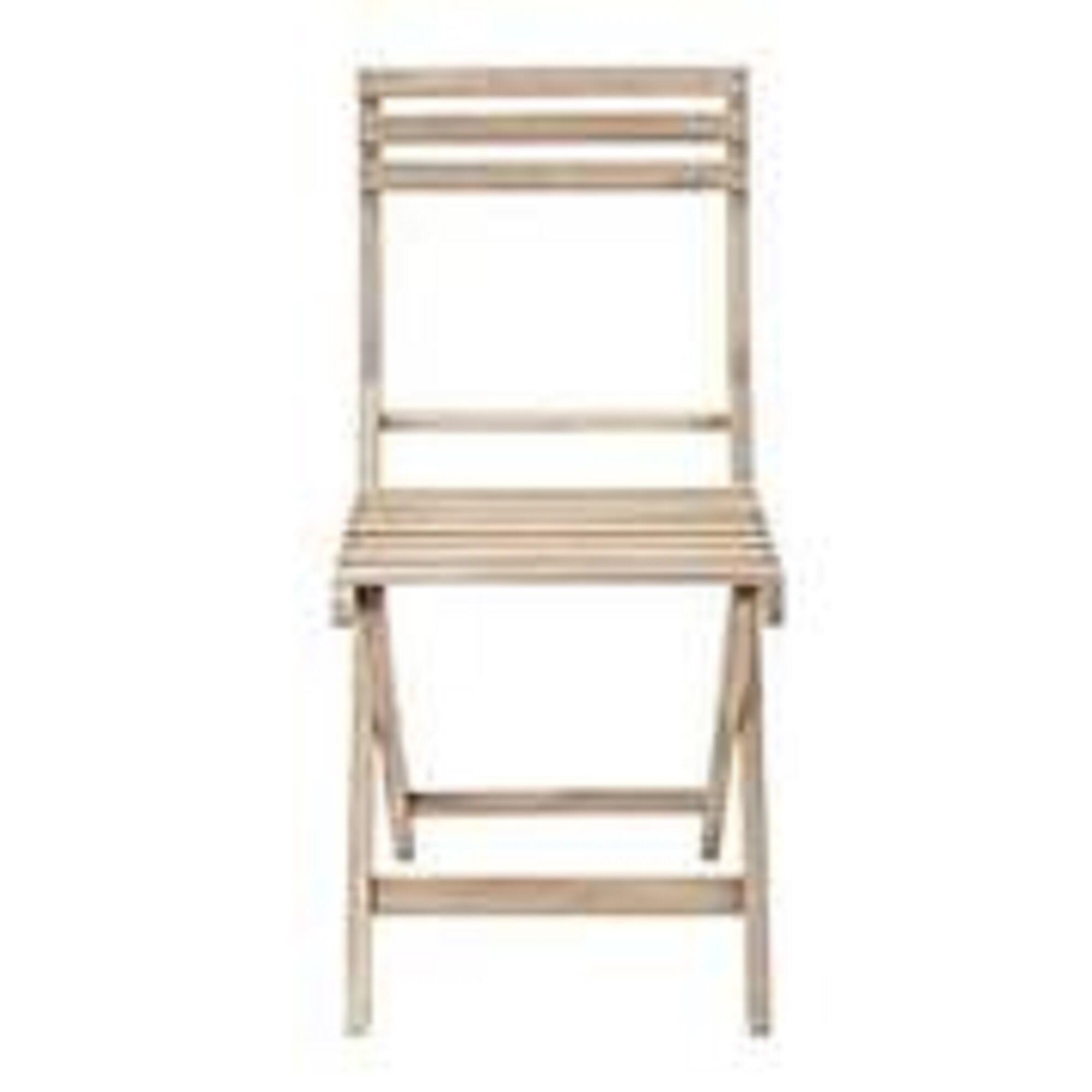 Set de muebles de exterior plegable de acacia NATERIAL Solis para 4 personas - 32