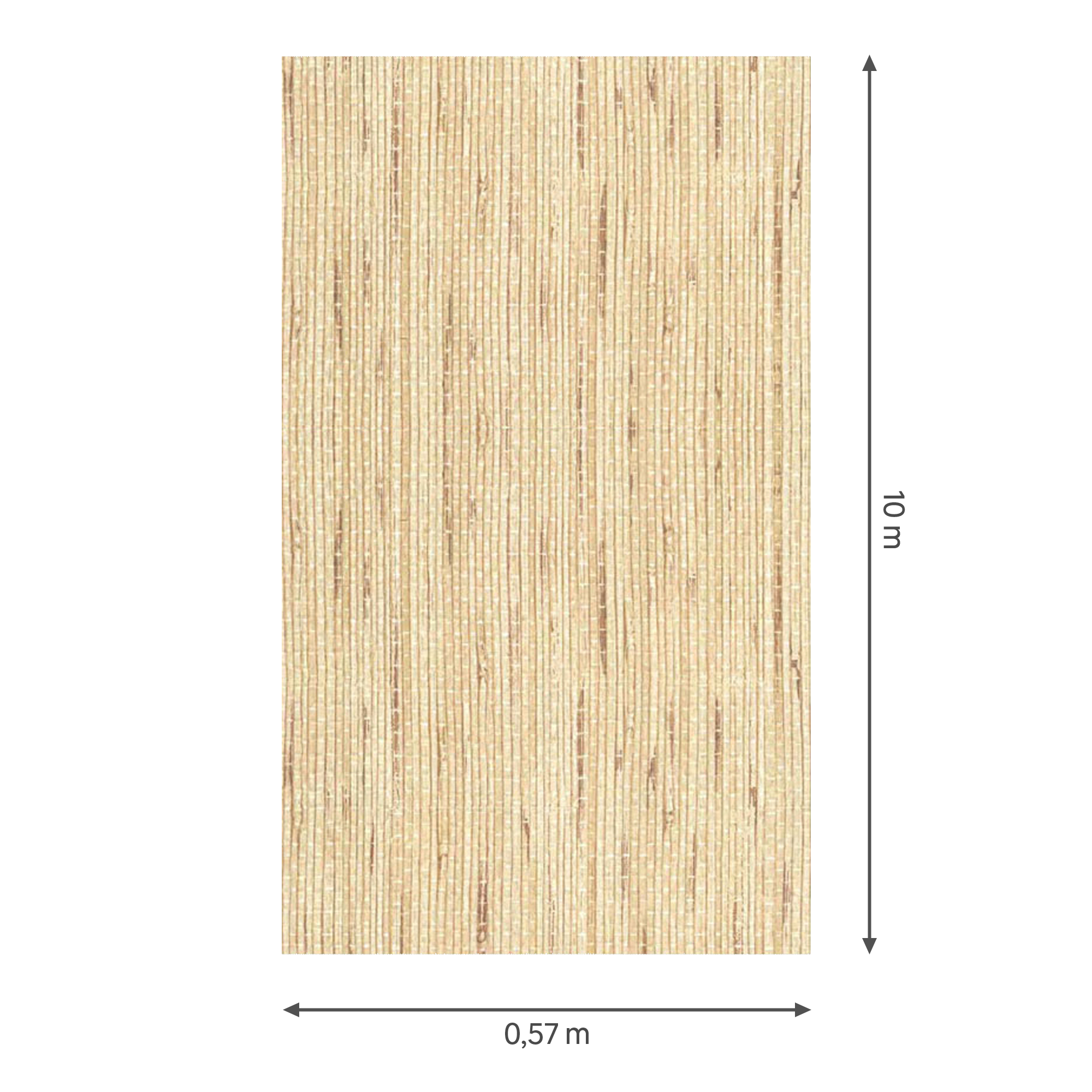 Papel de parede BAMBU CASTANHO - 15