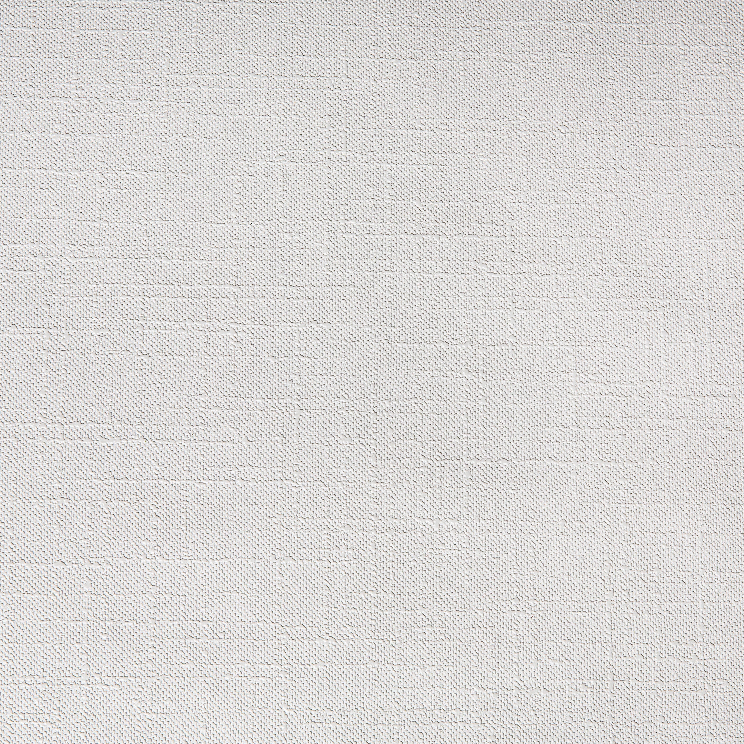 Papel pintado vinilo aplicación cola en pared Liso Textil blanco  RASCH 53cmx10.05m lavable - 6