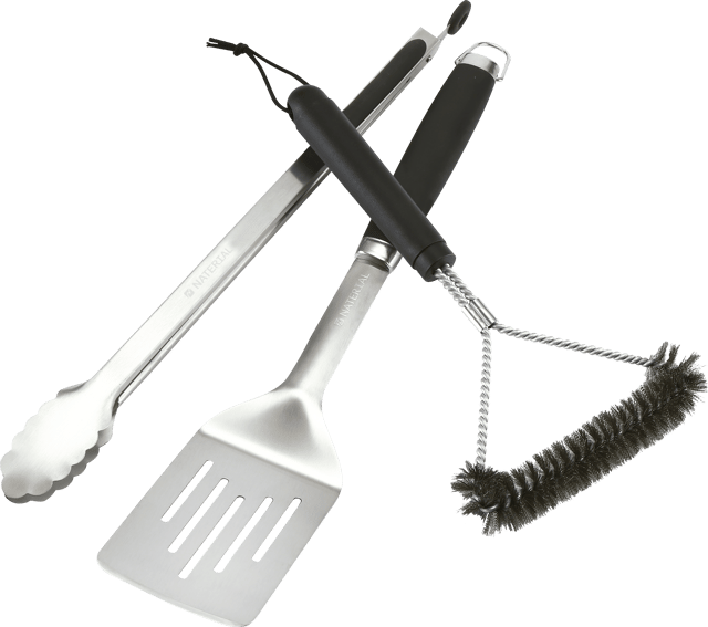 Conjunto 3 peças de aço inoxidável Naterial