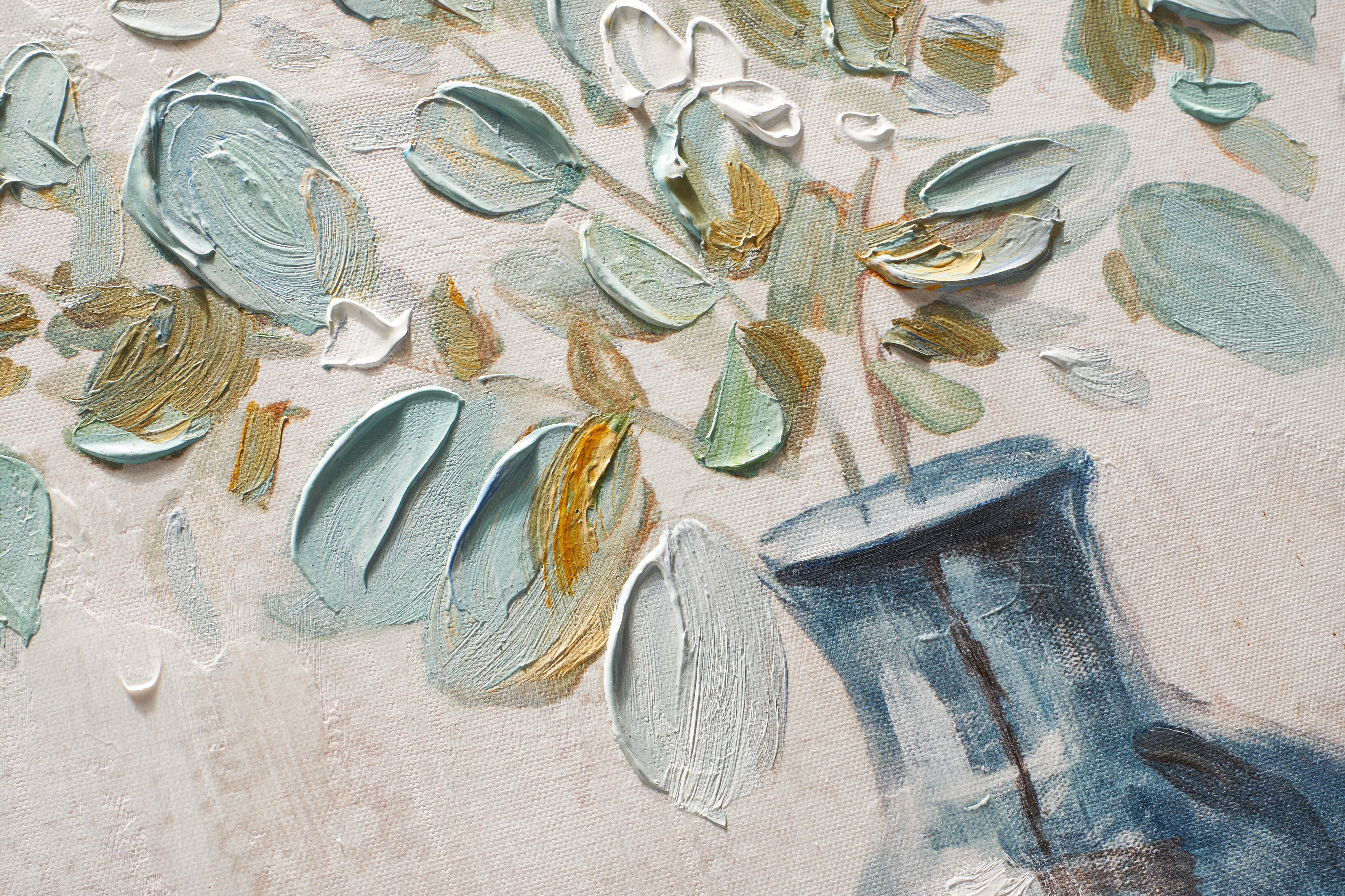 Pintura sin marco botánico, plantas o floral 60 x 60 cm - 2