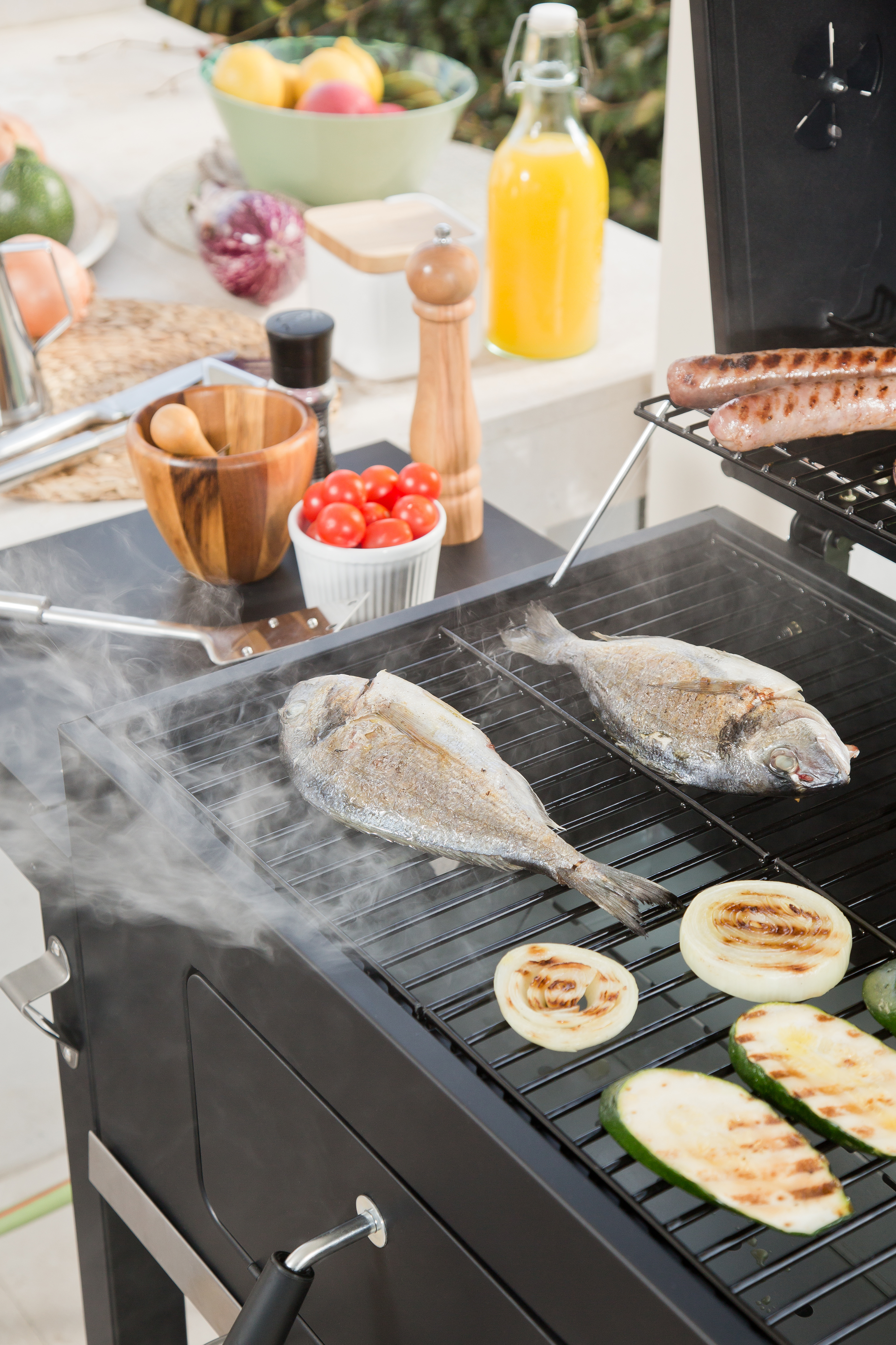 Barbacoa NATERIAL Centaurus Beta para carbón recomendado para 6-10 personas - 16