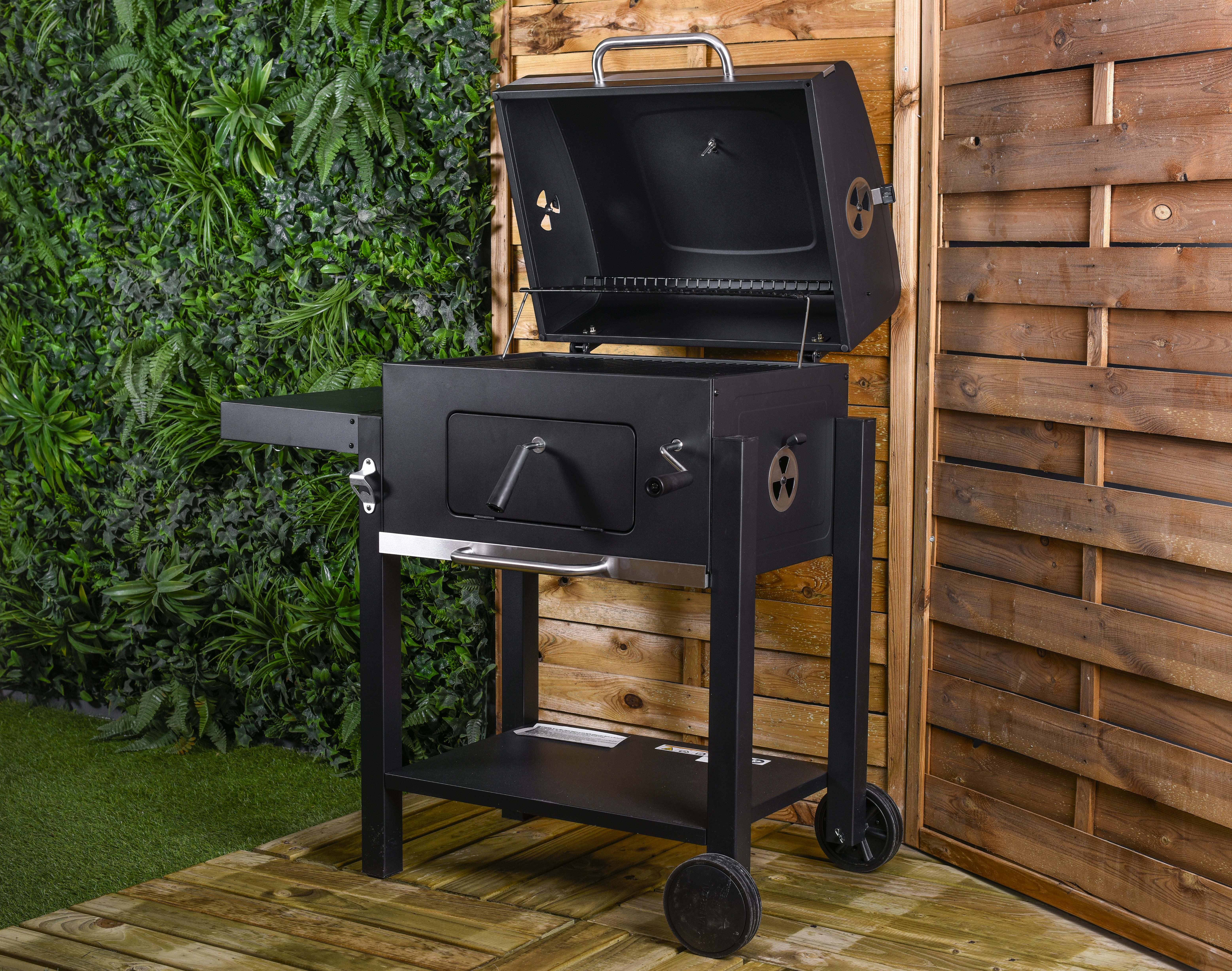 Barbacoa NATERIAL Centaurus Beta para carbón recomendado para 6-10 personas - 15