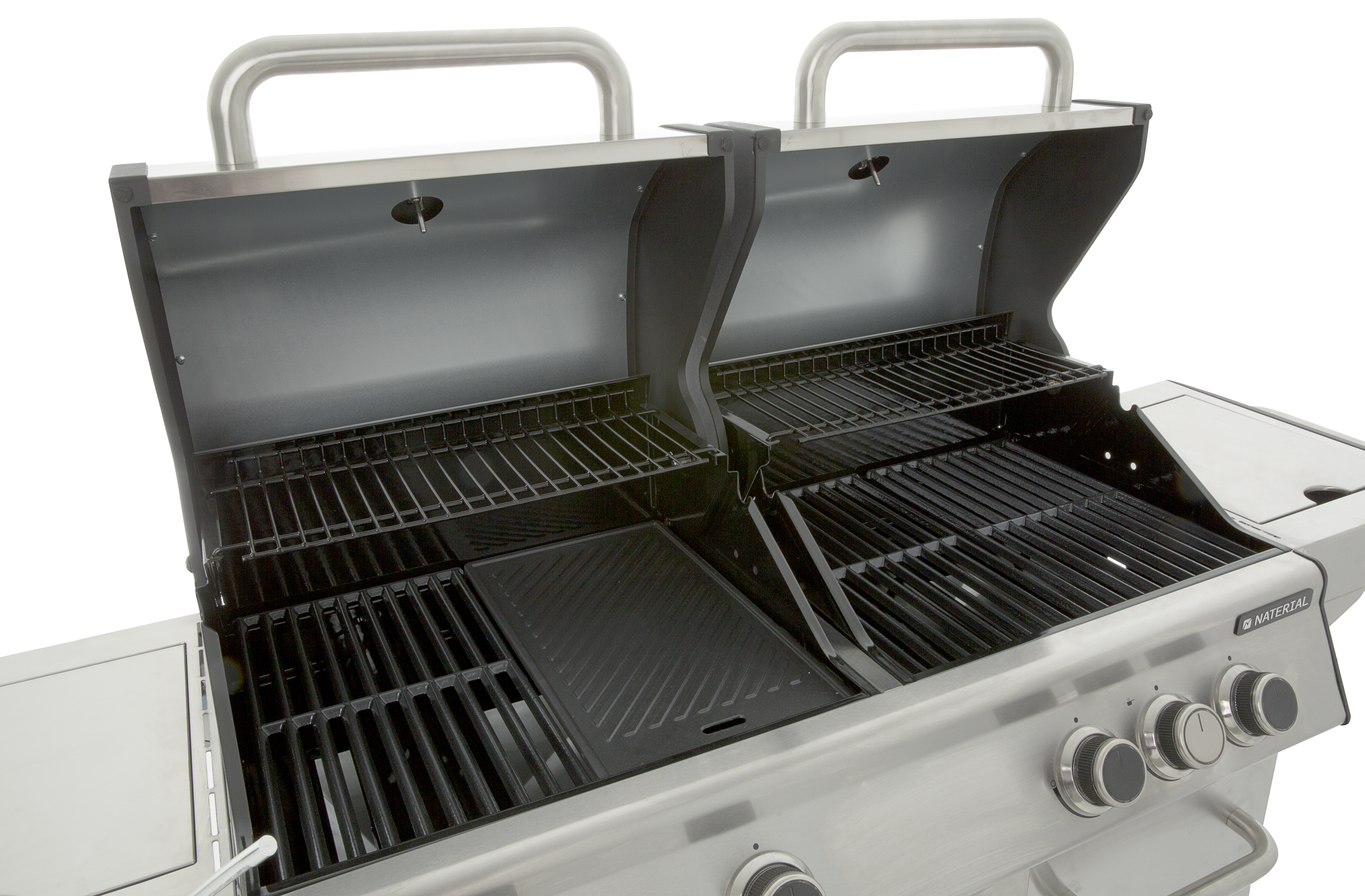Barbecue a gas NATERIAL Hudson 3 bruciatori + 1 laterale extra - 11