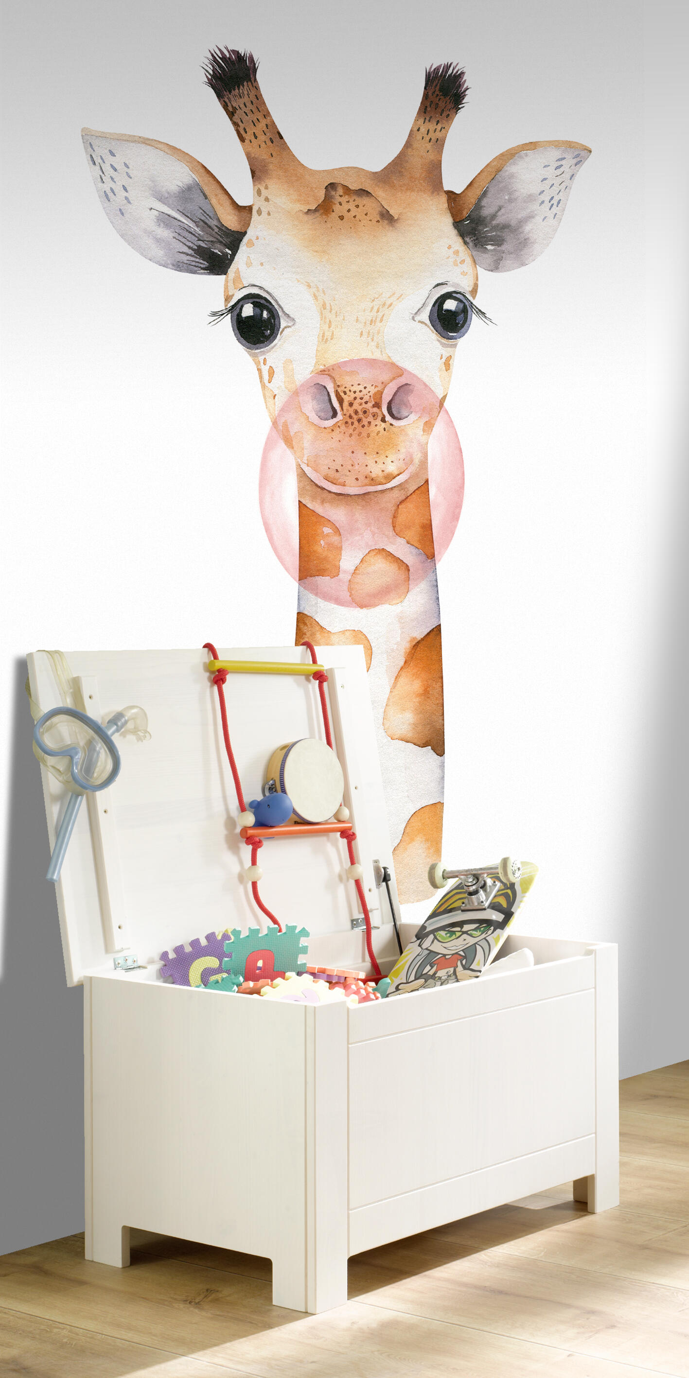 Mural papel liso lavable infantil dreams 253306 multicolor 150 x 280 cm rasch