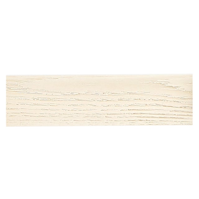 Barra de cortina madera color blanqueado mate Bohème MOBOIS diámetro 28 mm 200 cm