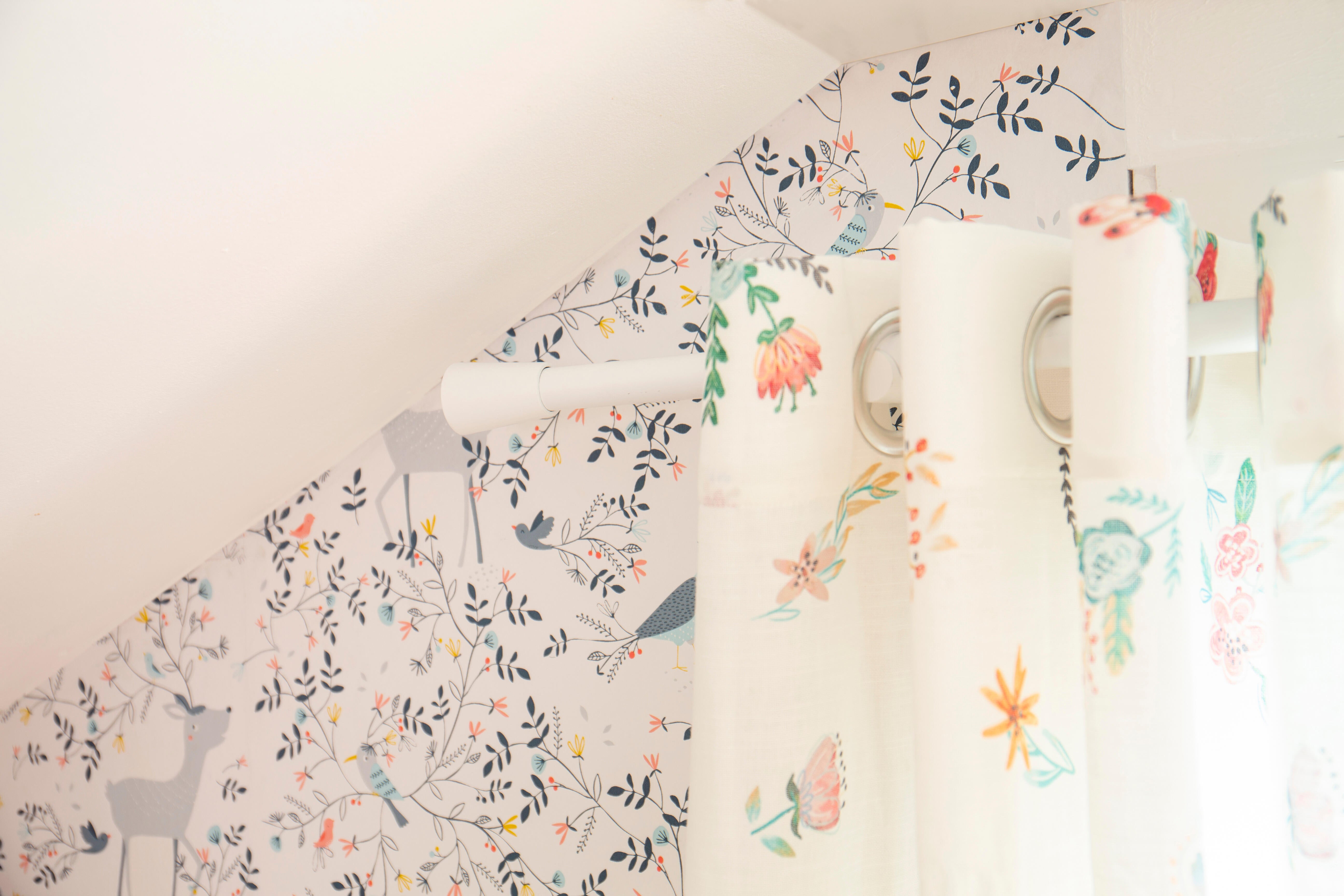 2 terminais para varão de cortina D20mm alumínio easyfix Inspire branco - 6