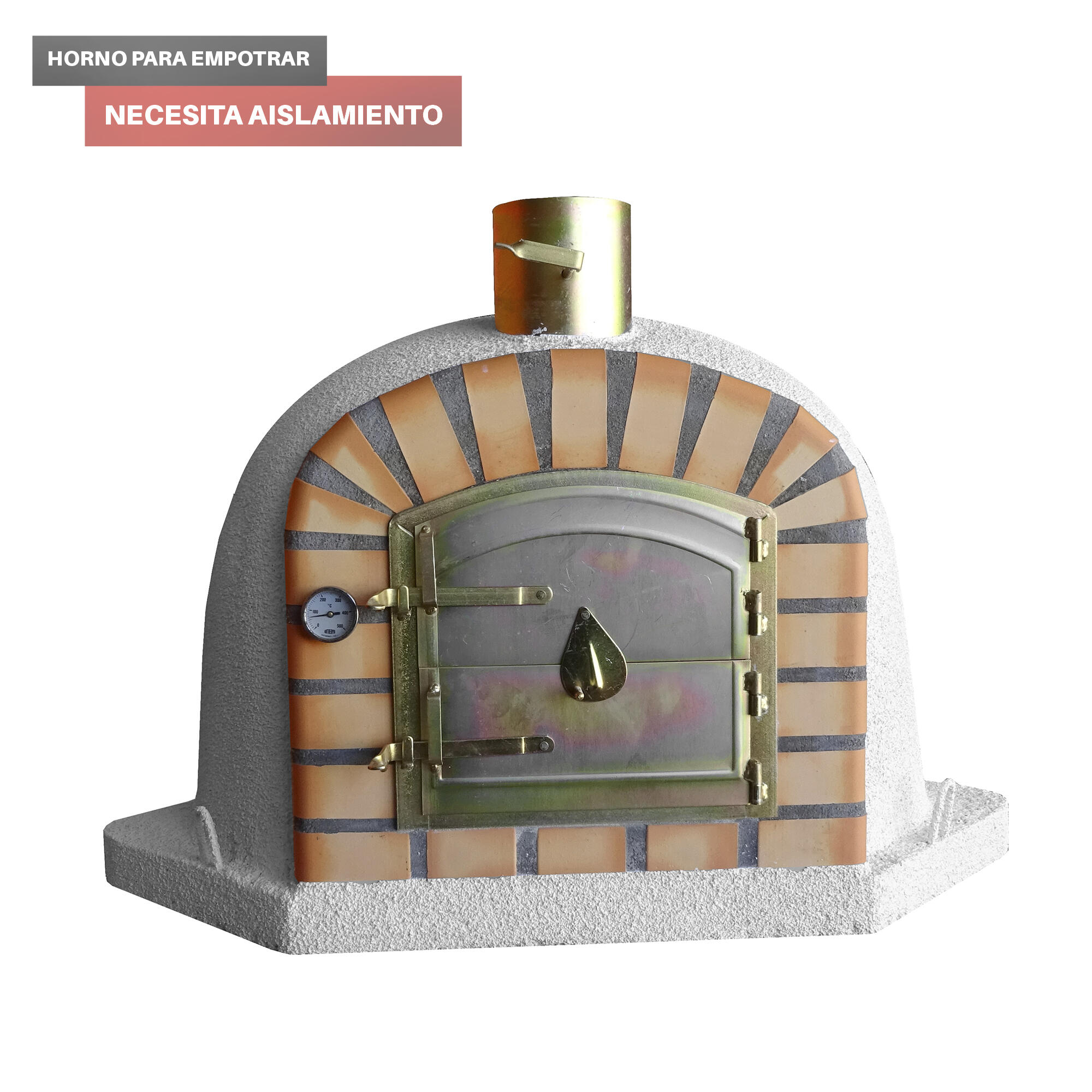 Forno de canto VULCANO 80X80X63CM - 7