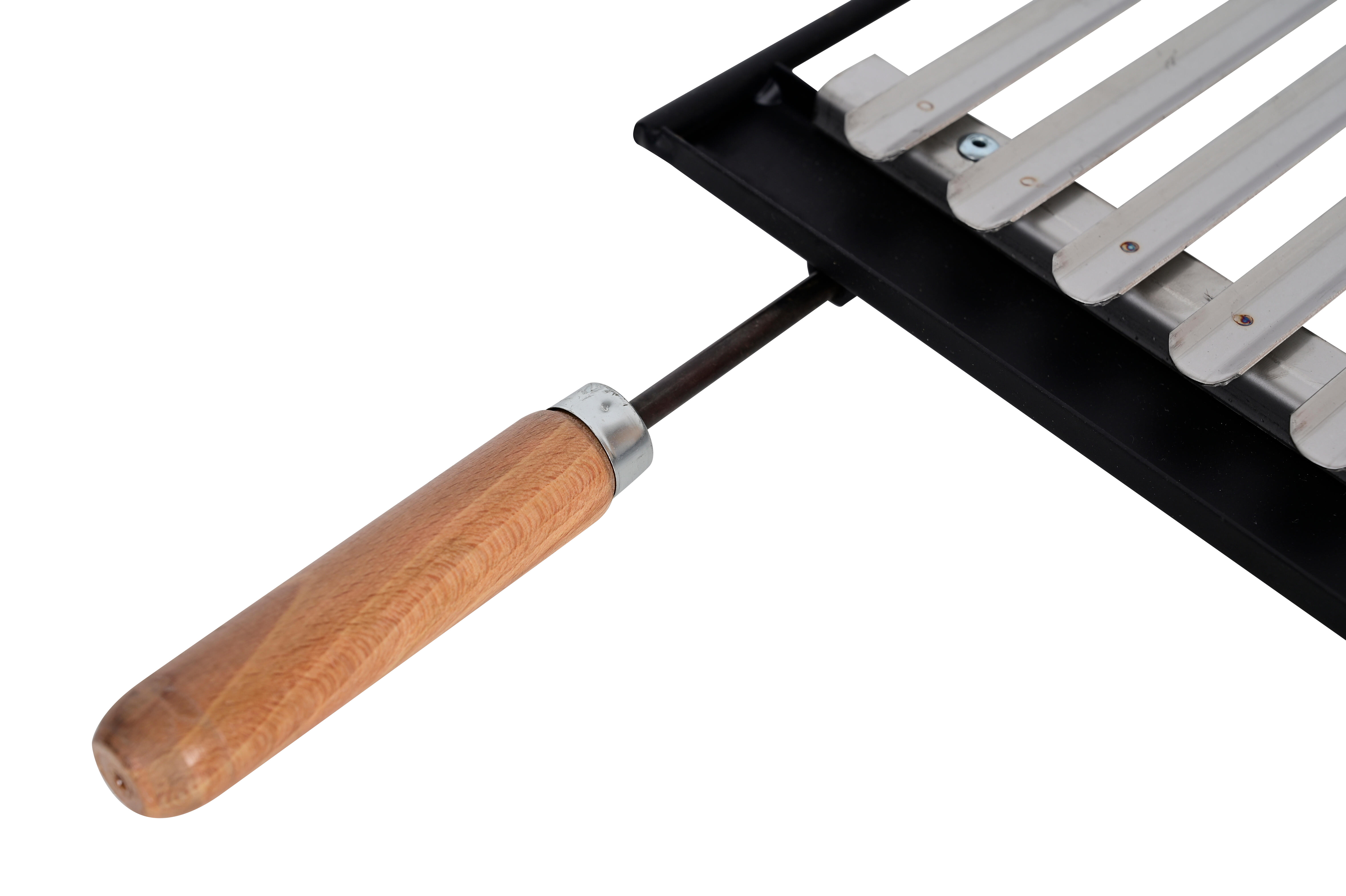 Parrilla de la barbacoa de acero inoxidable 41x2.7x54 cm - 3