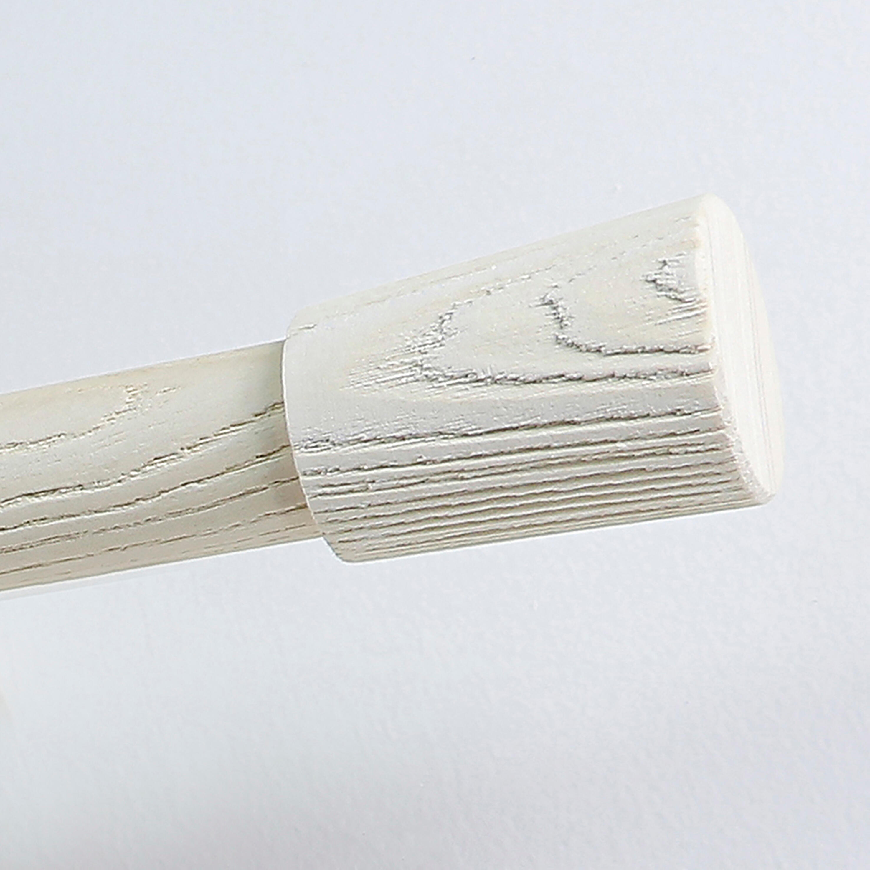 2 Terminales para barra de cortina Cilindro Bohème MOBOIS madera para barra diámetro 28 mm - 2