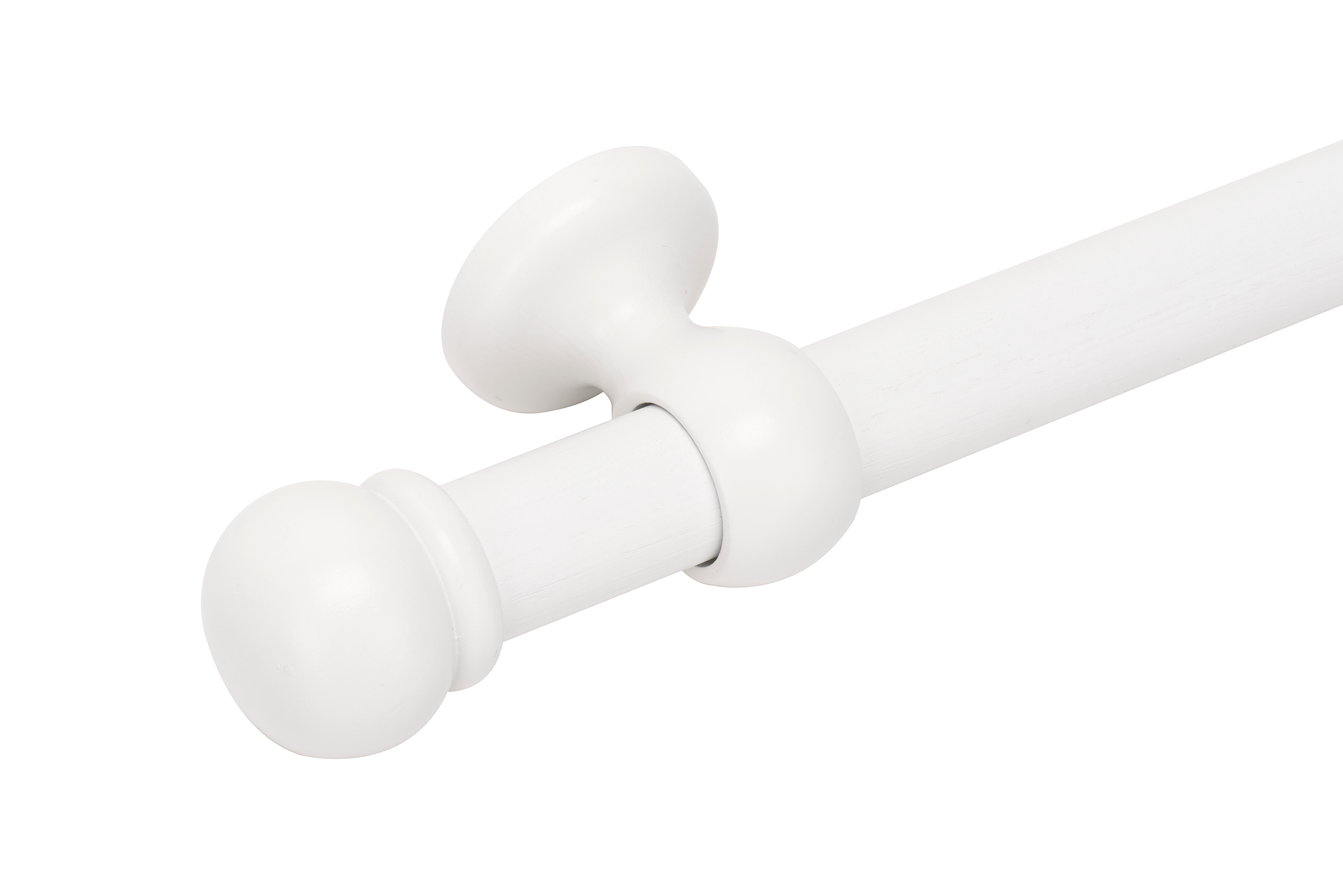 Suporte de teto fechado INSPIRE D28 BRANCO LACADO - 5